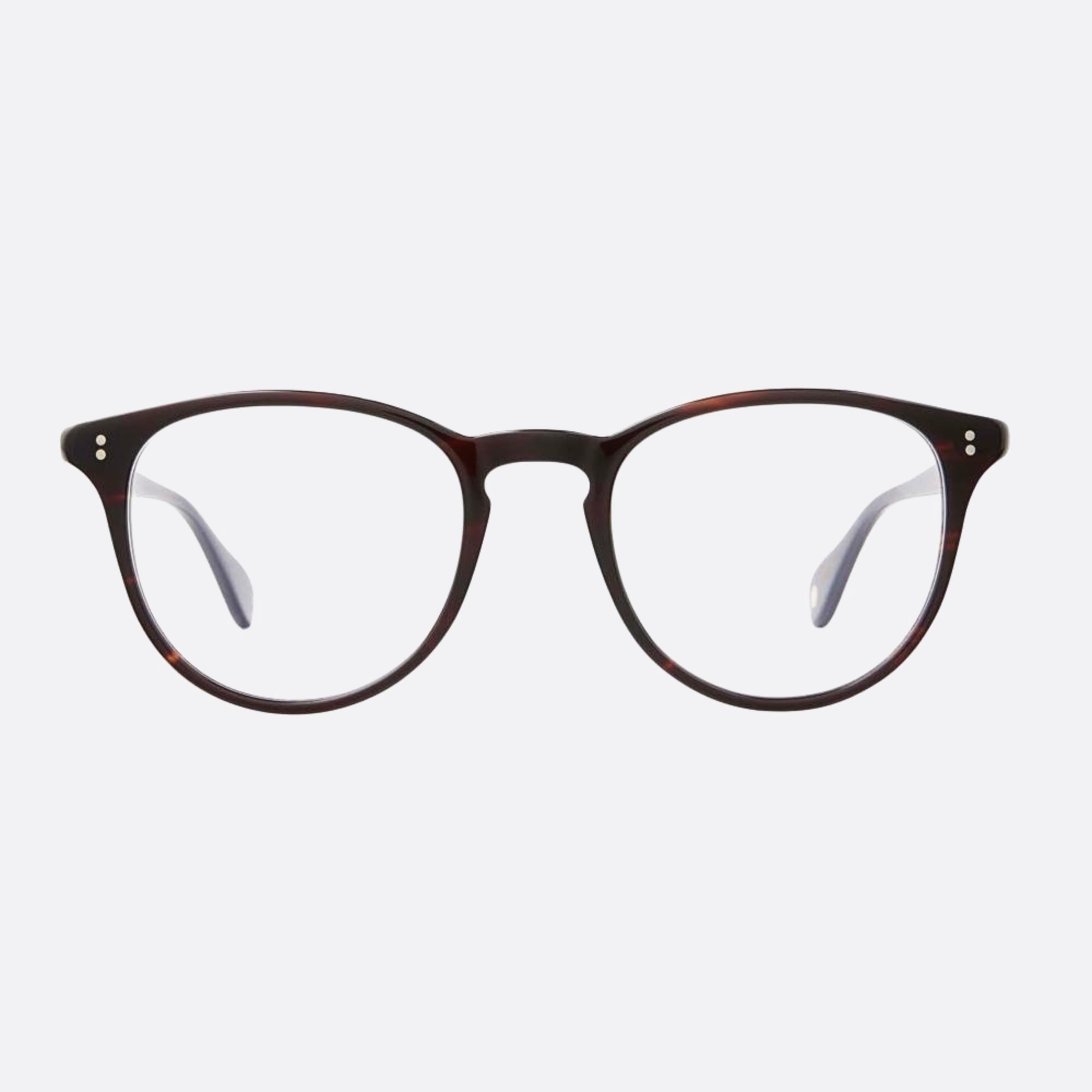 Garrett 50mm Leight Manzanita Rwt Havana Round Unisex Eyeglasses - Main View