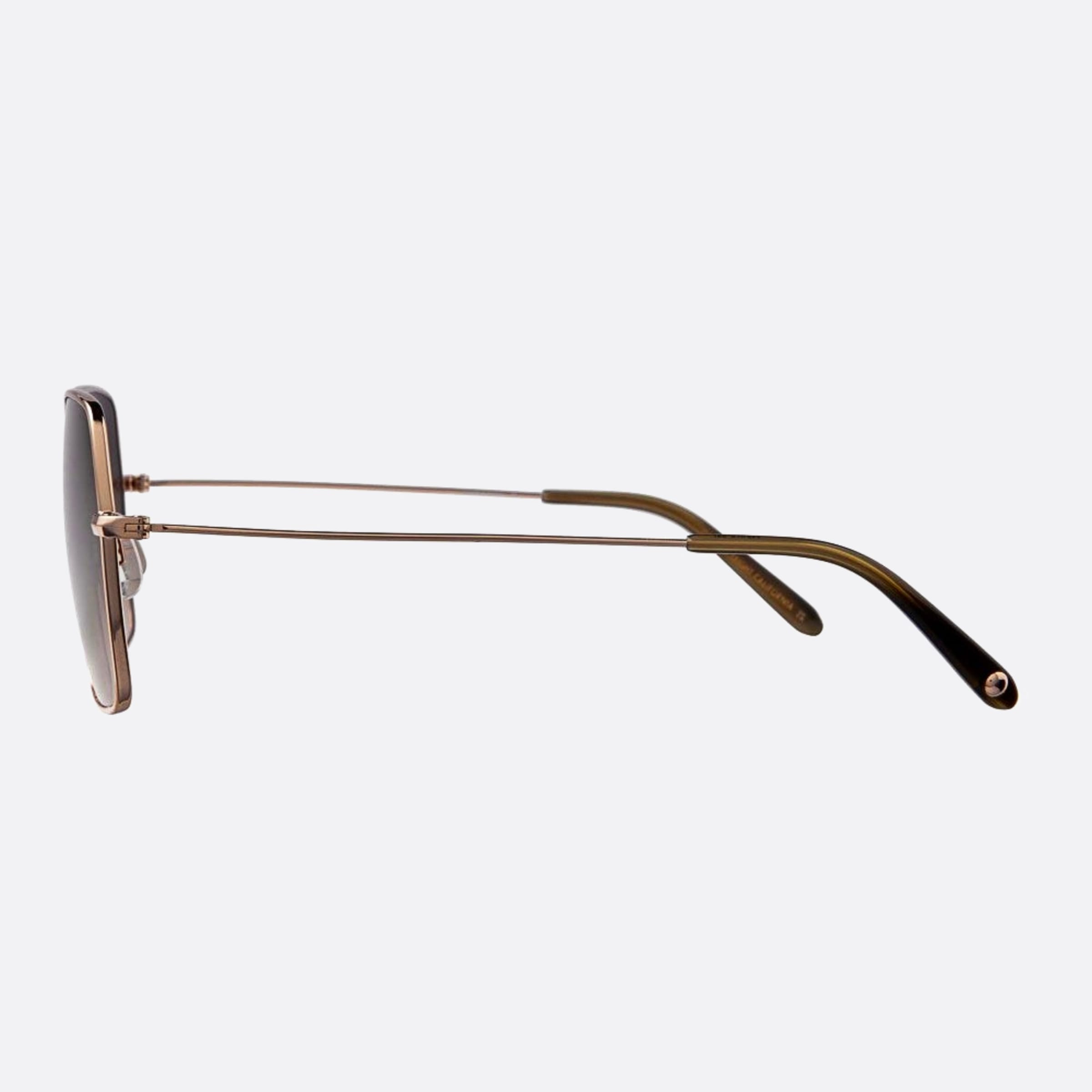 Garrett 56mm Leight Meadow Sun Dgfr Gold Geometric Women Sunglasses - Detail View