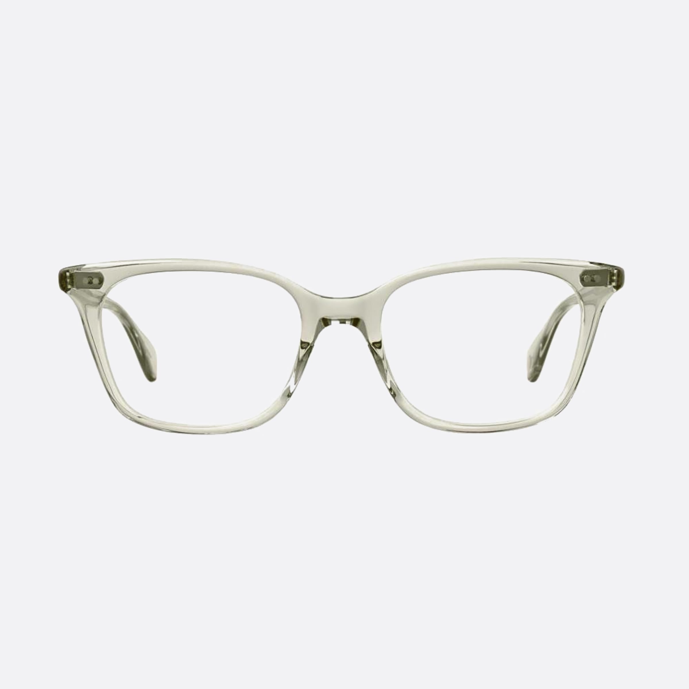 Garrett 49mm Leight Monarch Green Geometric Unisex Eyeglasses - Main View