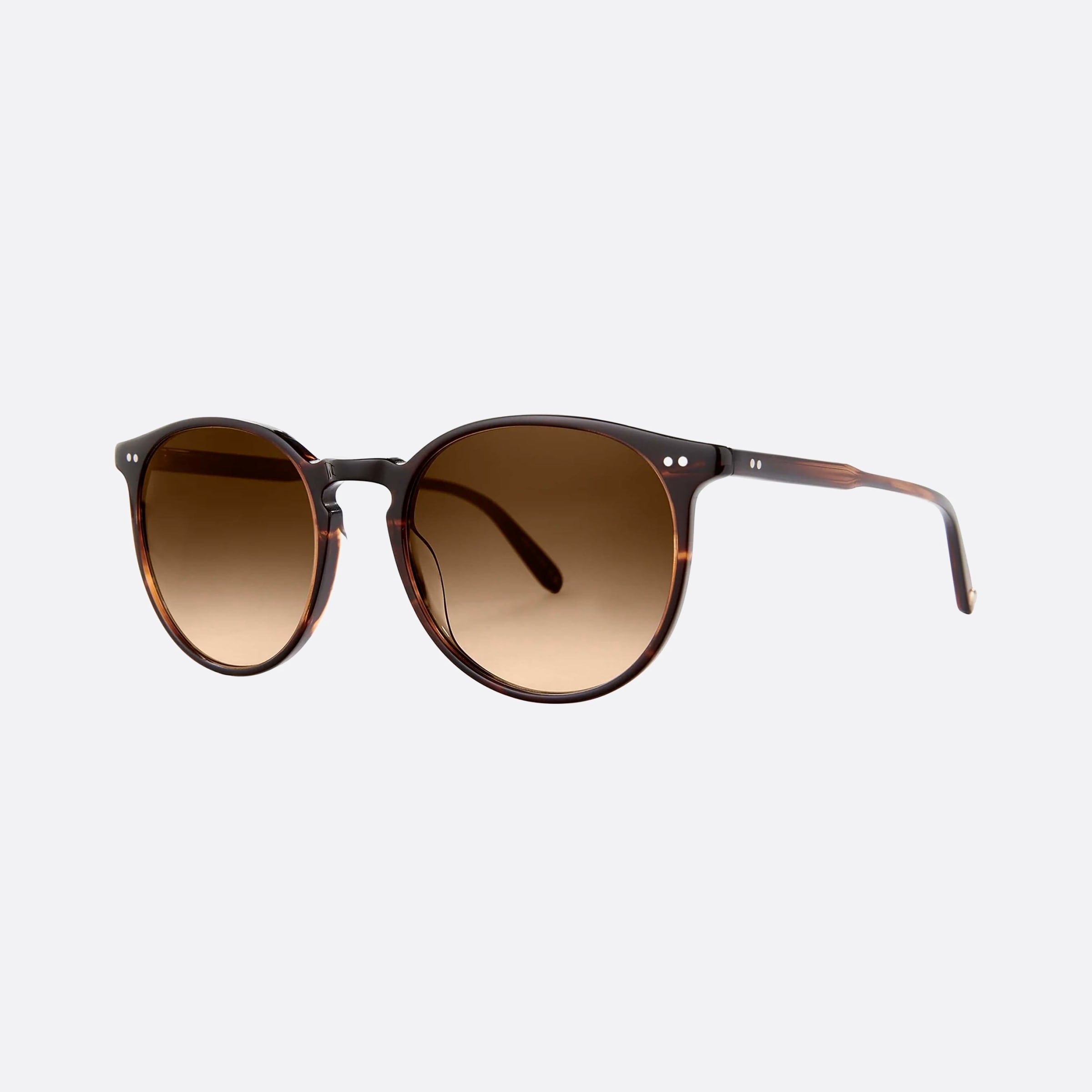 Garrett 51mm Leight Morningside Rwt Tortoise Round Unisex Sunglasses - Main View