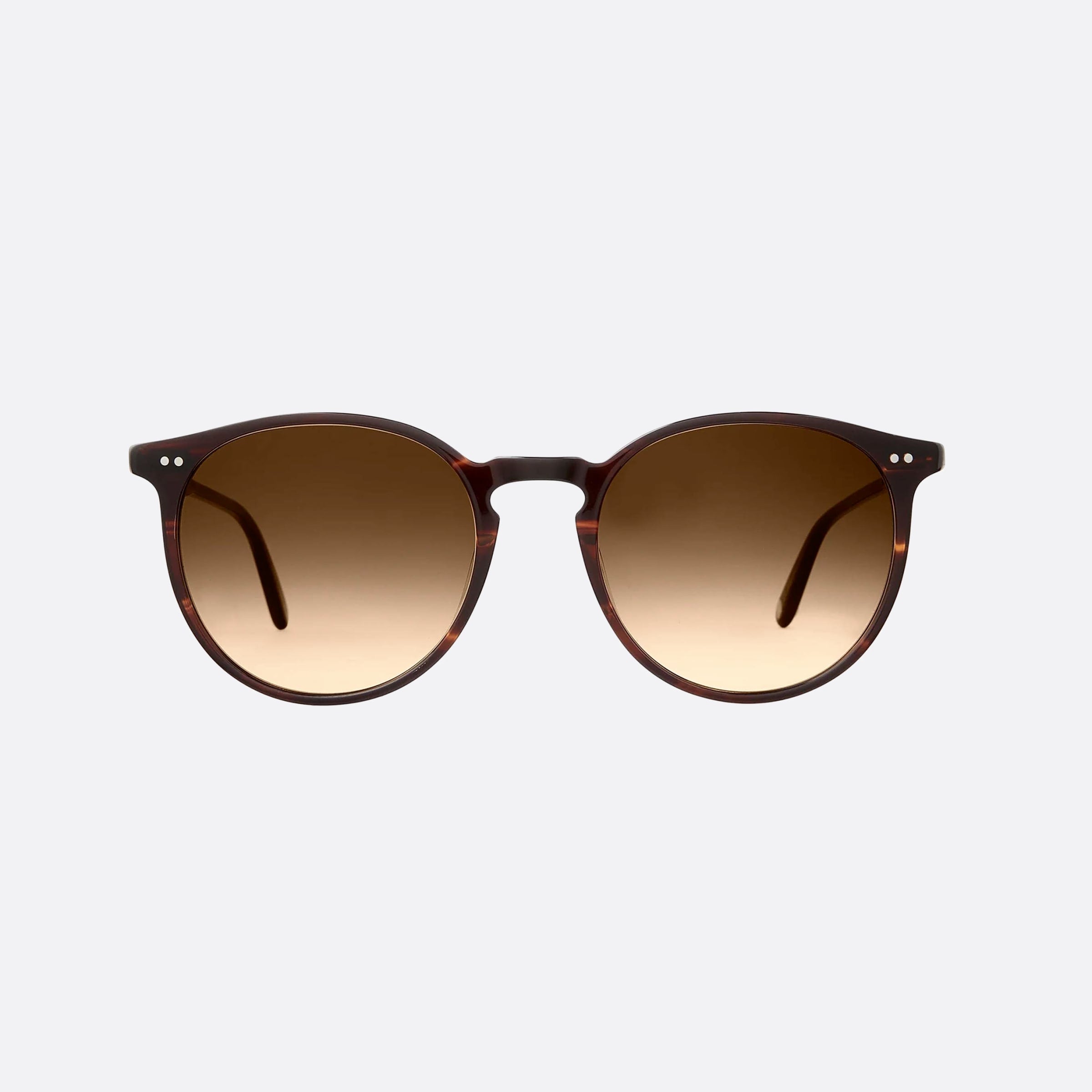Garrett 51mm Leight Morningside Rwt Tortoise Round Unisex Sunglasses - Side View