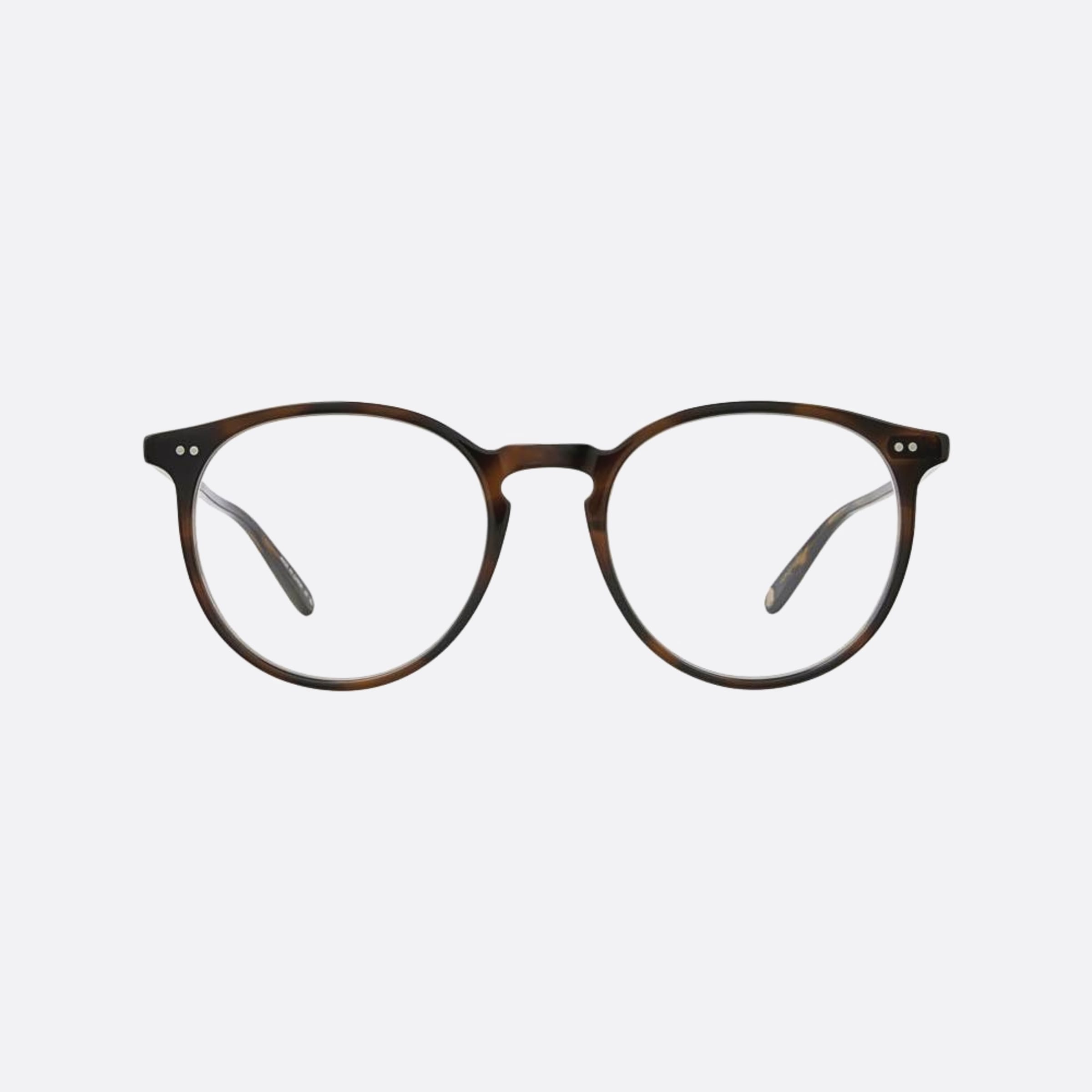 Garrett 51mm Leight Morningside Spbrnsh Brown Round Unisex Eyeglasses - Main View
