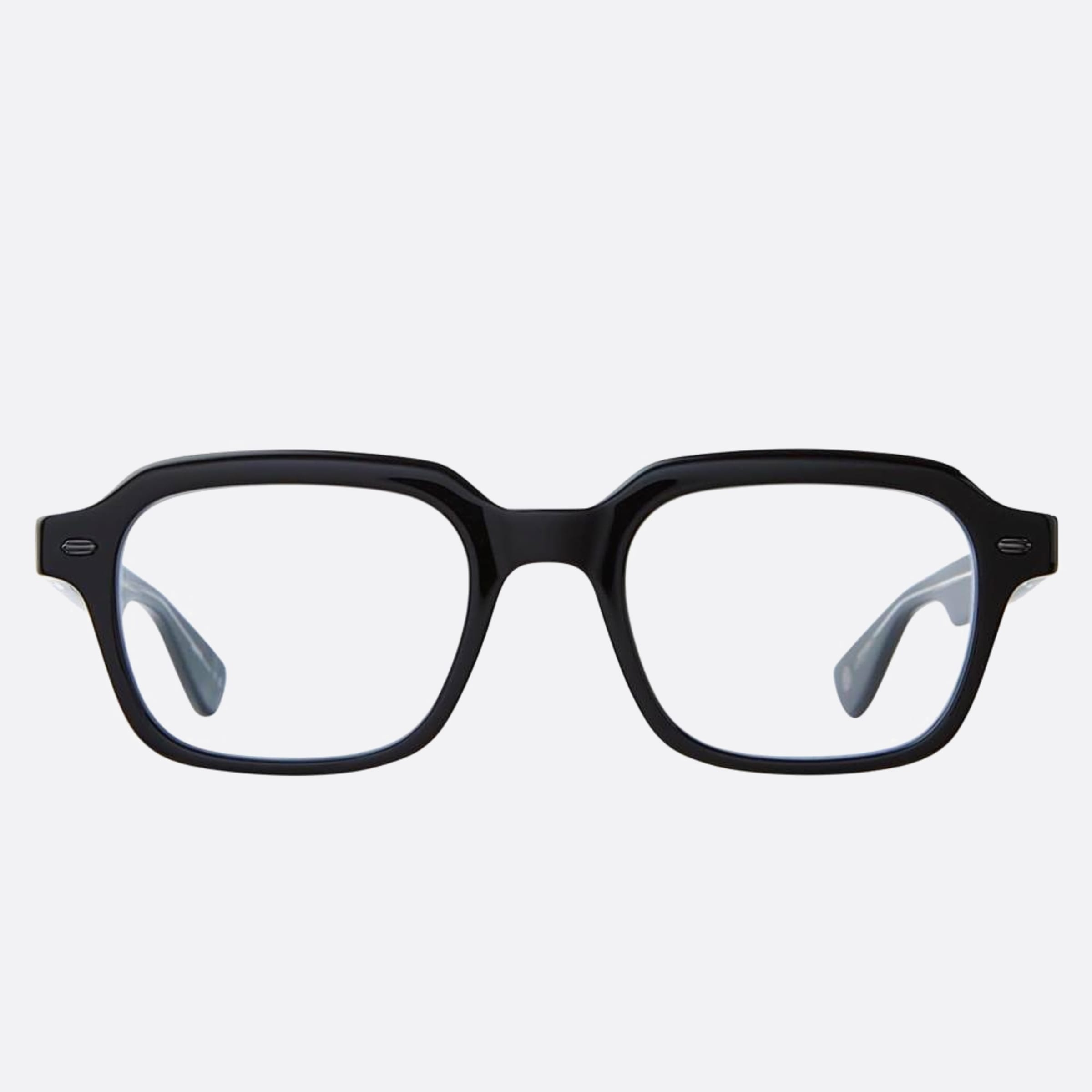 Garrett 49mm Leight Freddy Black Geometric Unisex Eyeglasses - Main View