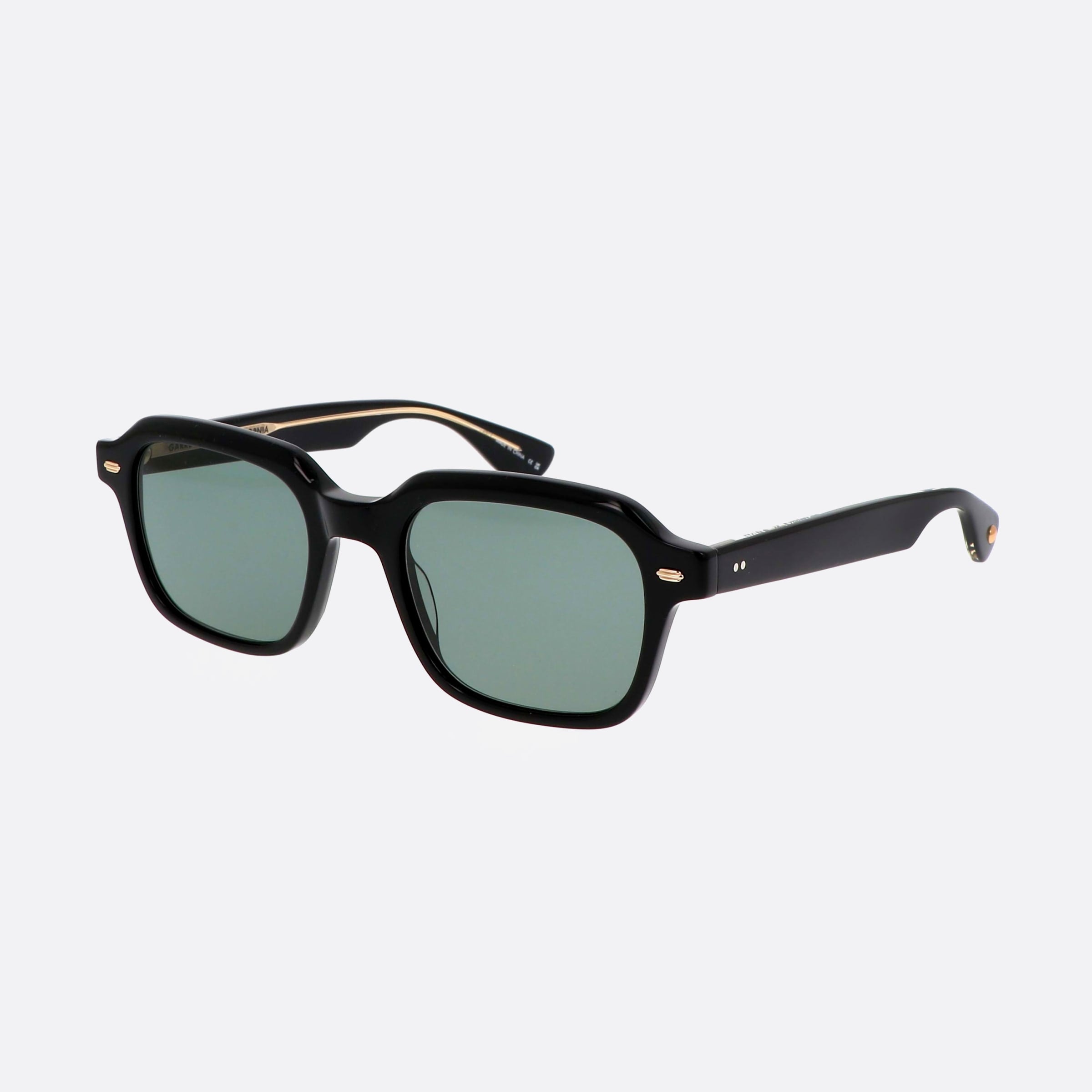 Garrett 49mm Leight Freddy Sun Vvg Black Round Unisex Sunglasses - Main View
