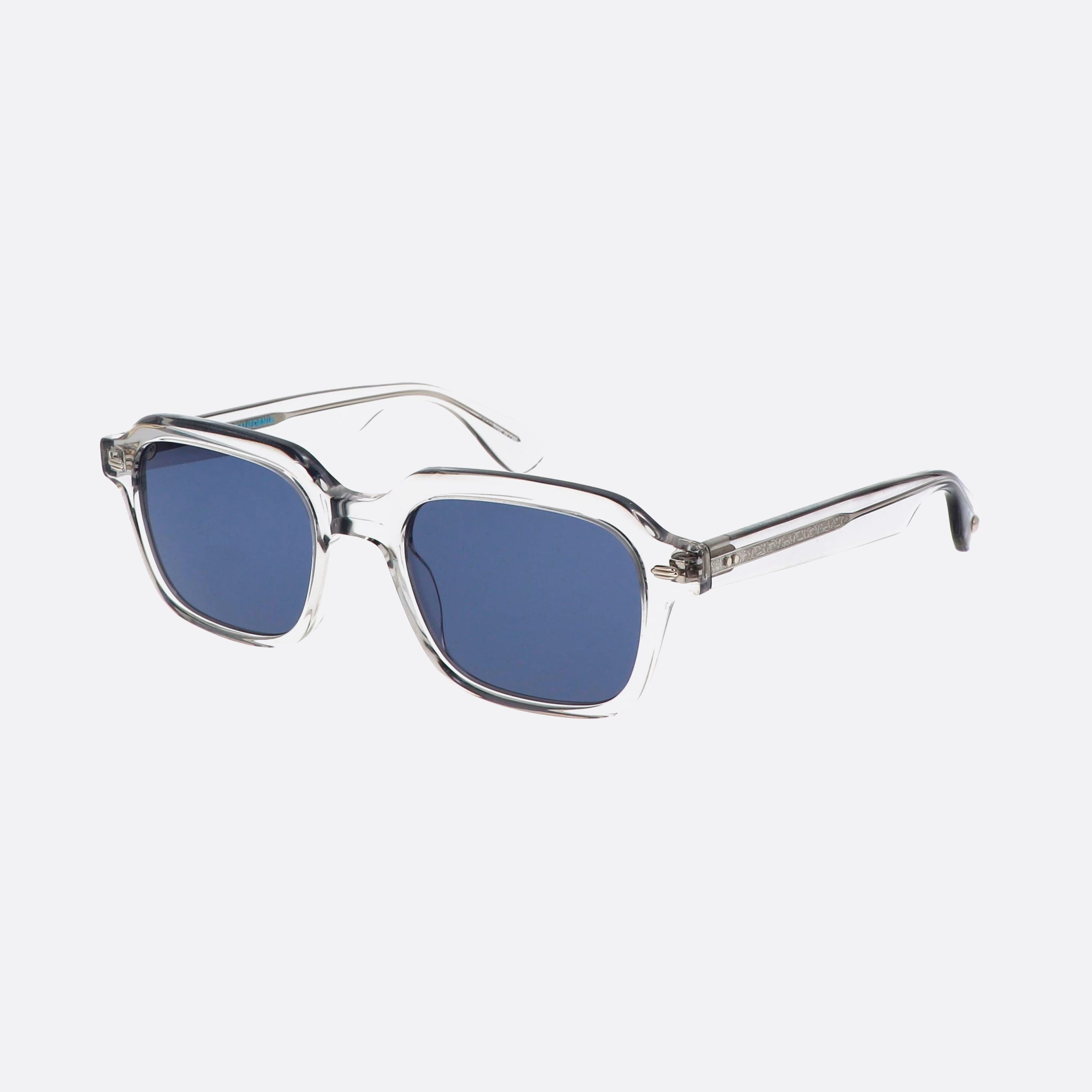 Garrett 49mm Leight Freddy Sun Llg Nvy Clear Round Unisex Sunglasses - Main View