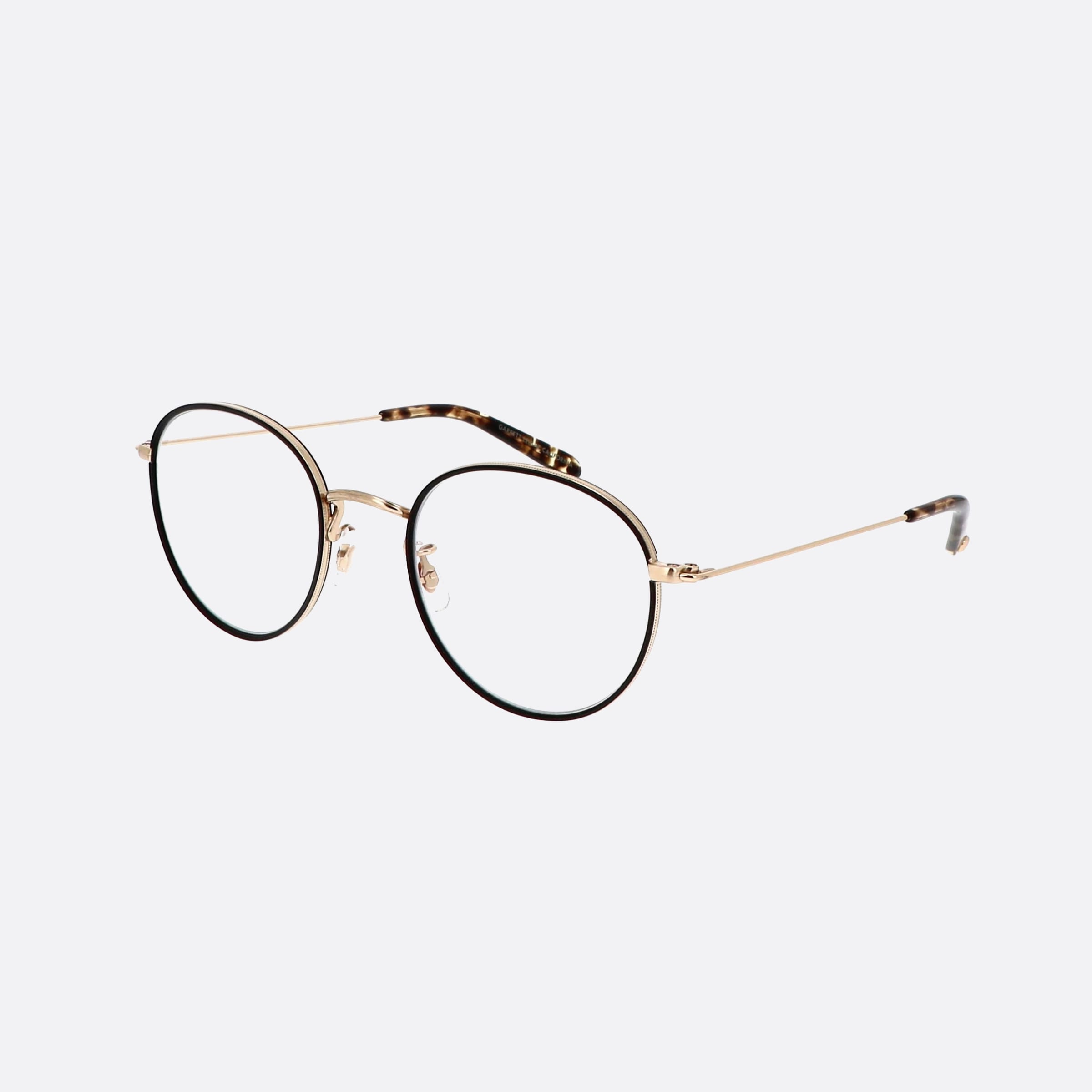 Garrett 48mm Leight Paloma Mbk Black Round Women Eyeglasses - Main View