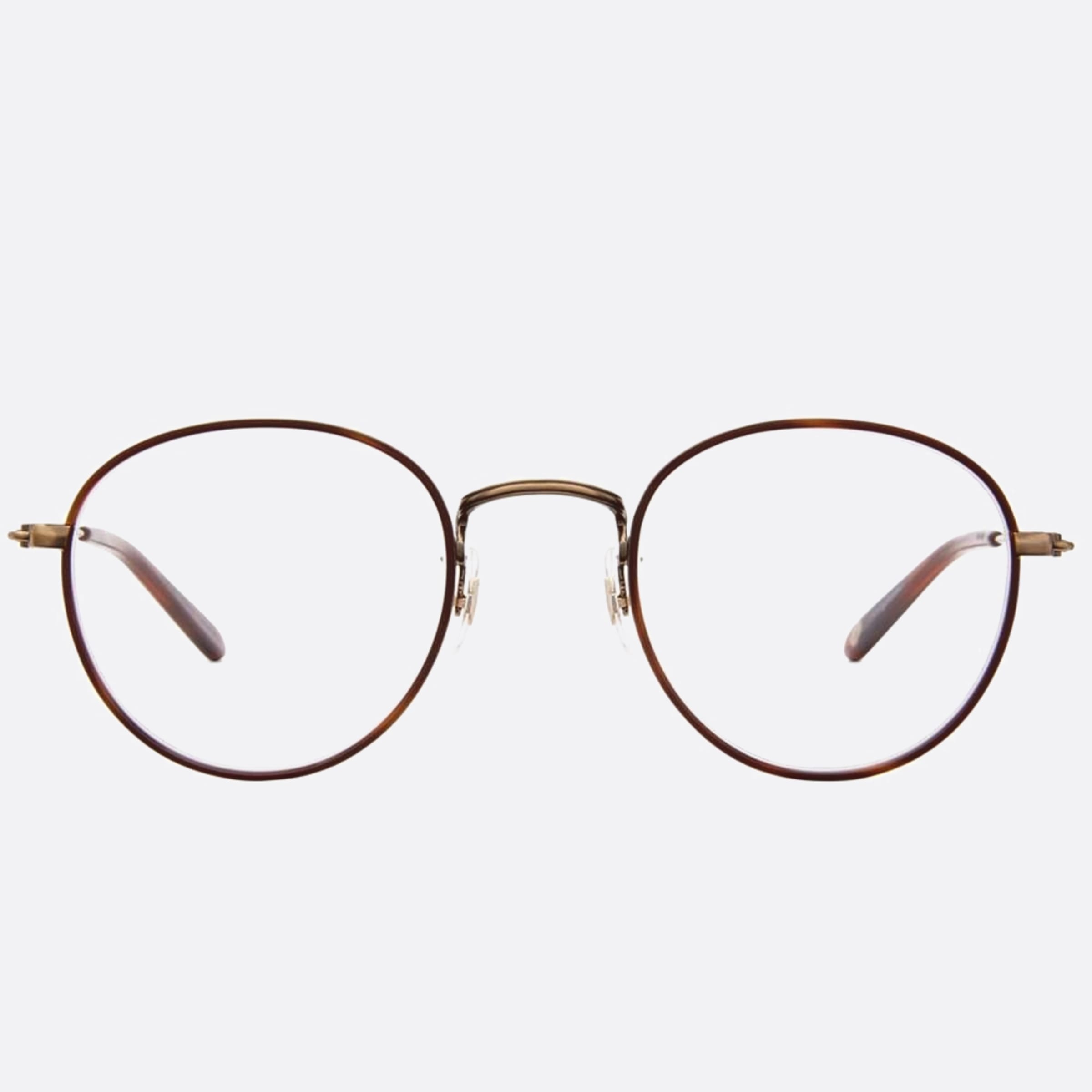 Garrett 46mm Leight Paloma Mgt Dht Brown Round Unisex Eyeglasses - Main View