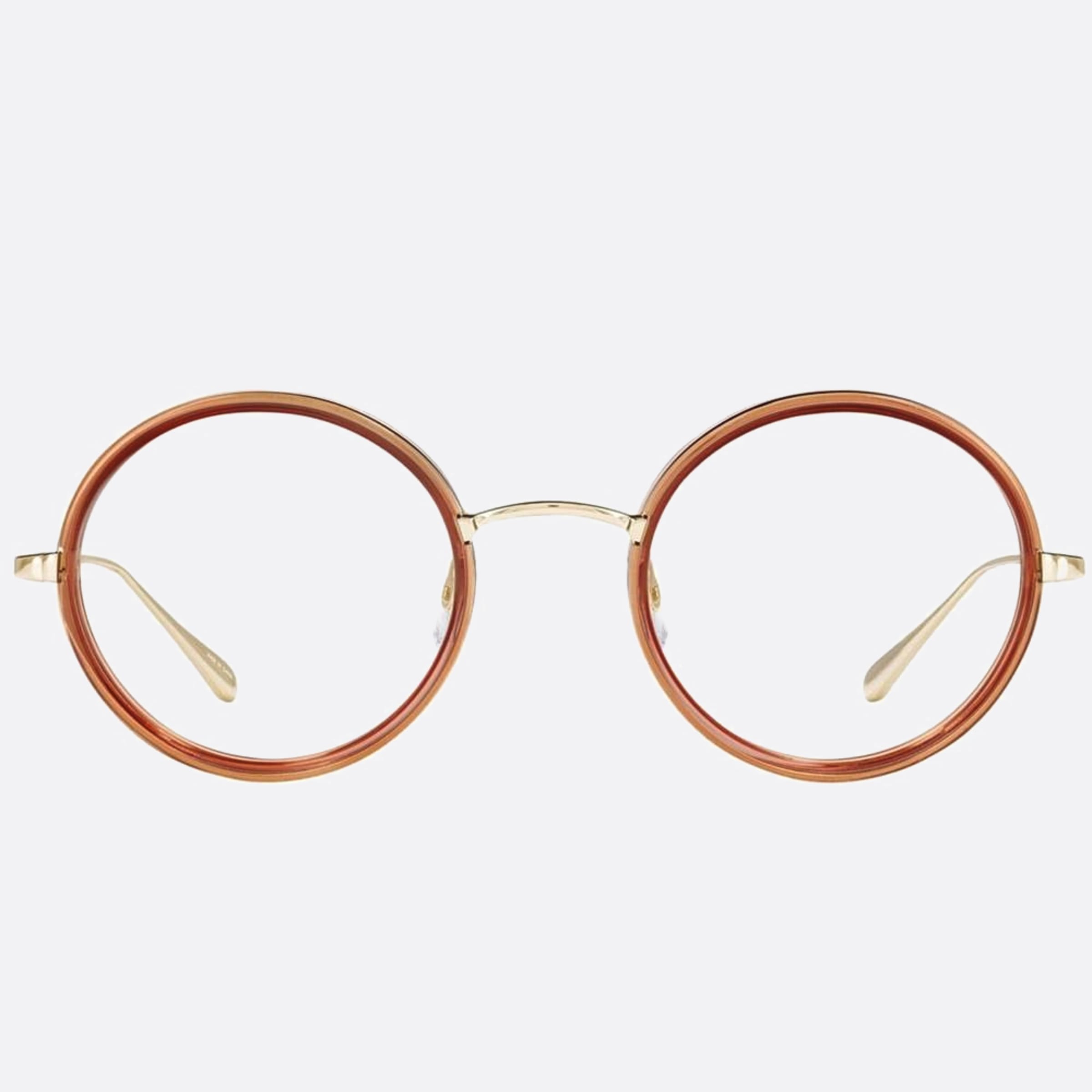 Garrett 48mm Leight Playa Brown Round Women Eyeglasses - Main View