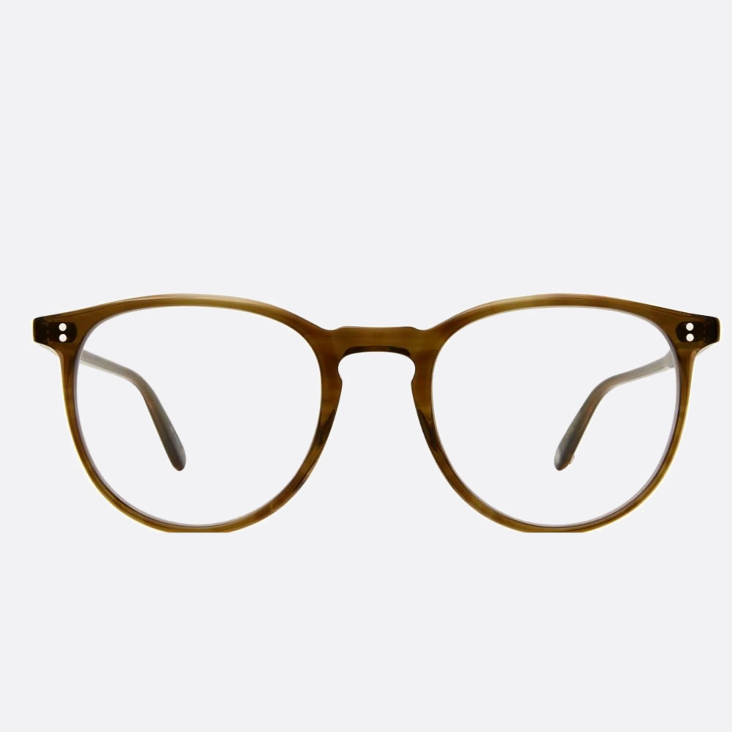 Garrett 49mm Leight Rennie Green Geometric Unisex Eyeglasses - Main View