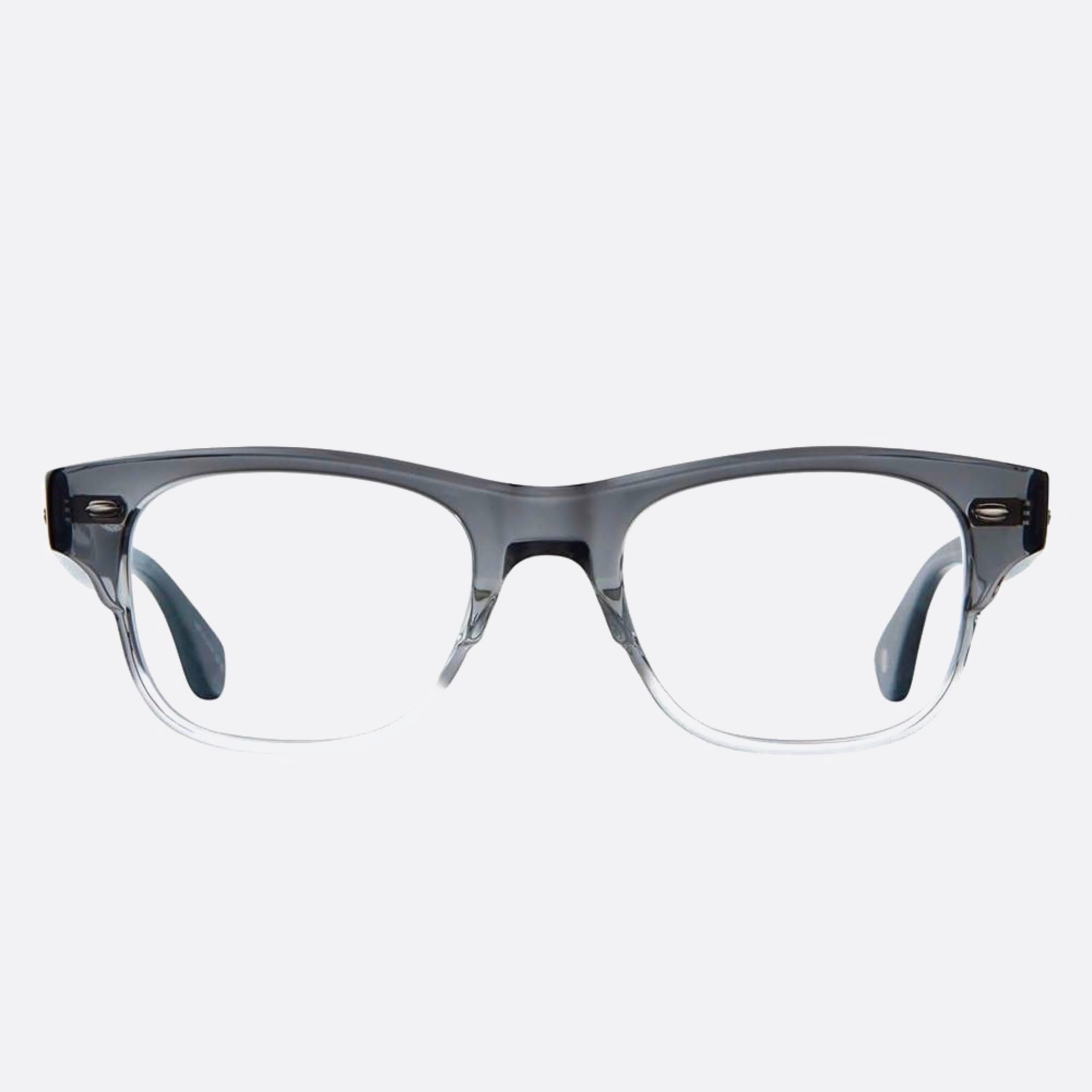 Garrett 48mm Leight Rodriguez Grey Geometric Unisex Eyeglasses - Main View