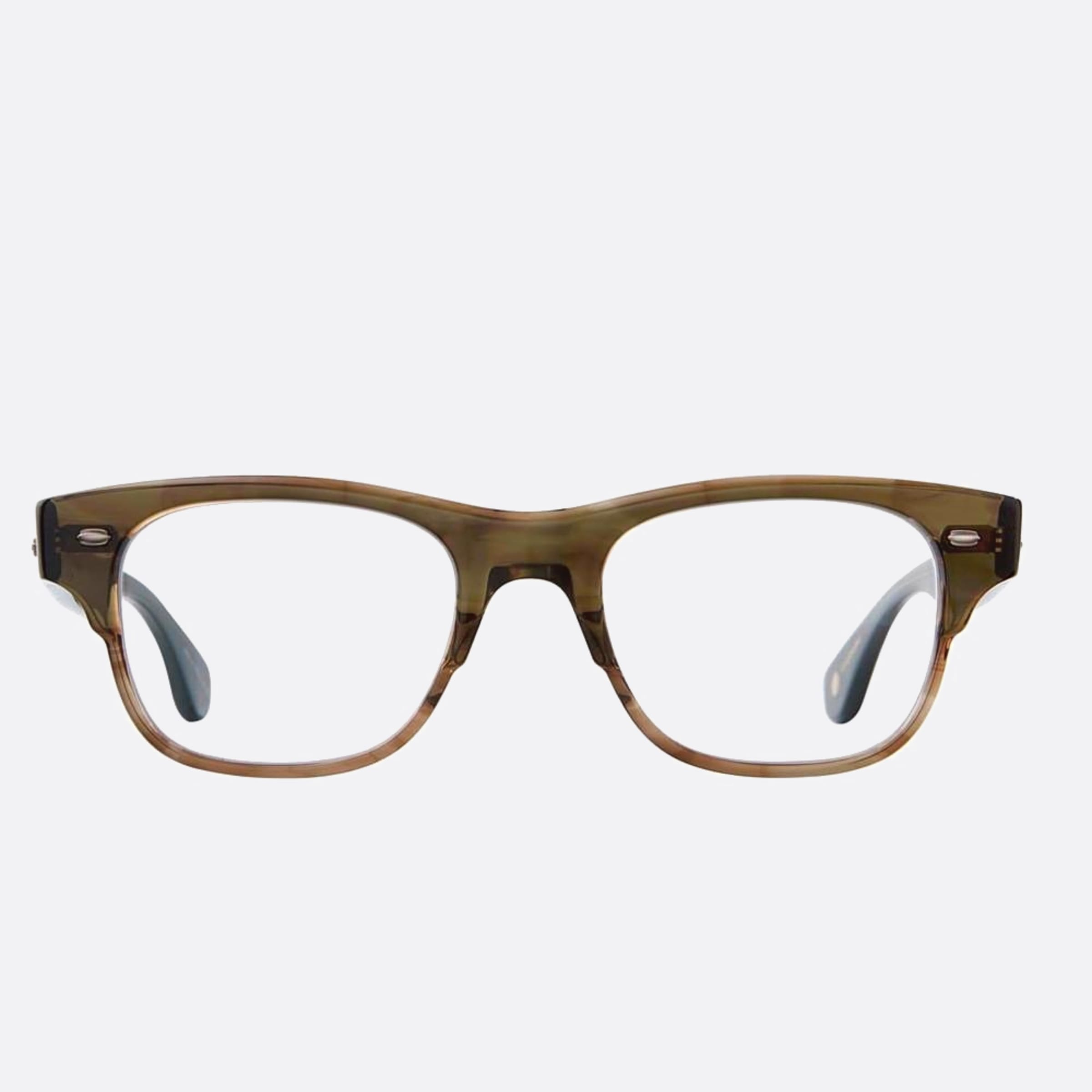 Garrett 48mm Leight Rodriguez Green Geometric Unisex Eyeglasses - Main View
