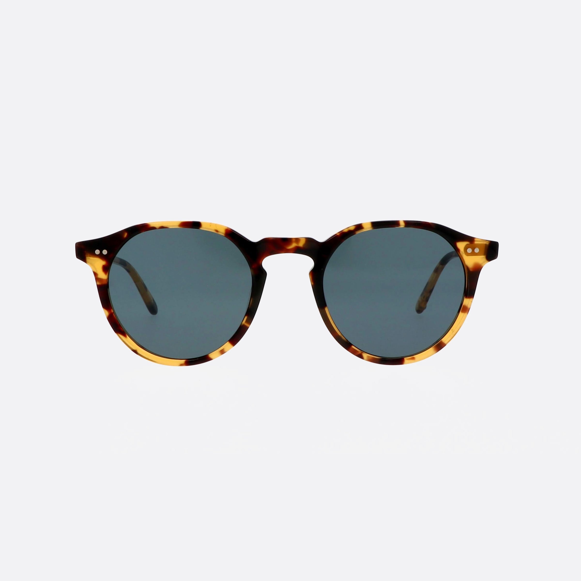 Garrett 47mm Leight Royce Dkt Sfbs Tortoise Round Men Sunglasses - Side View