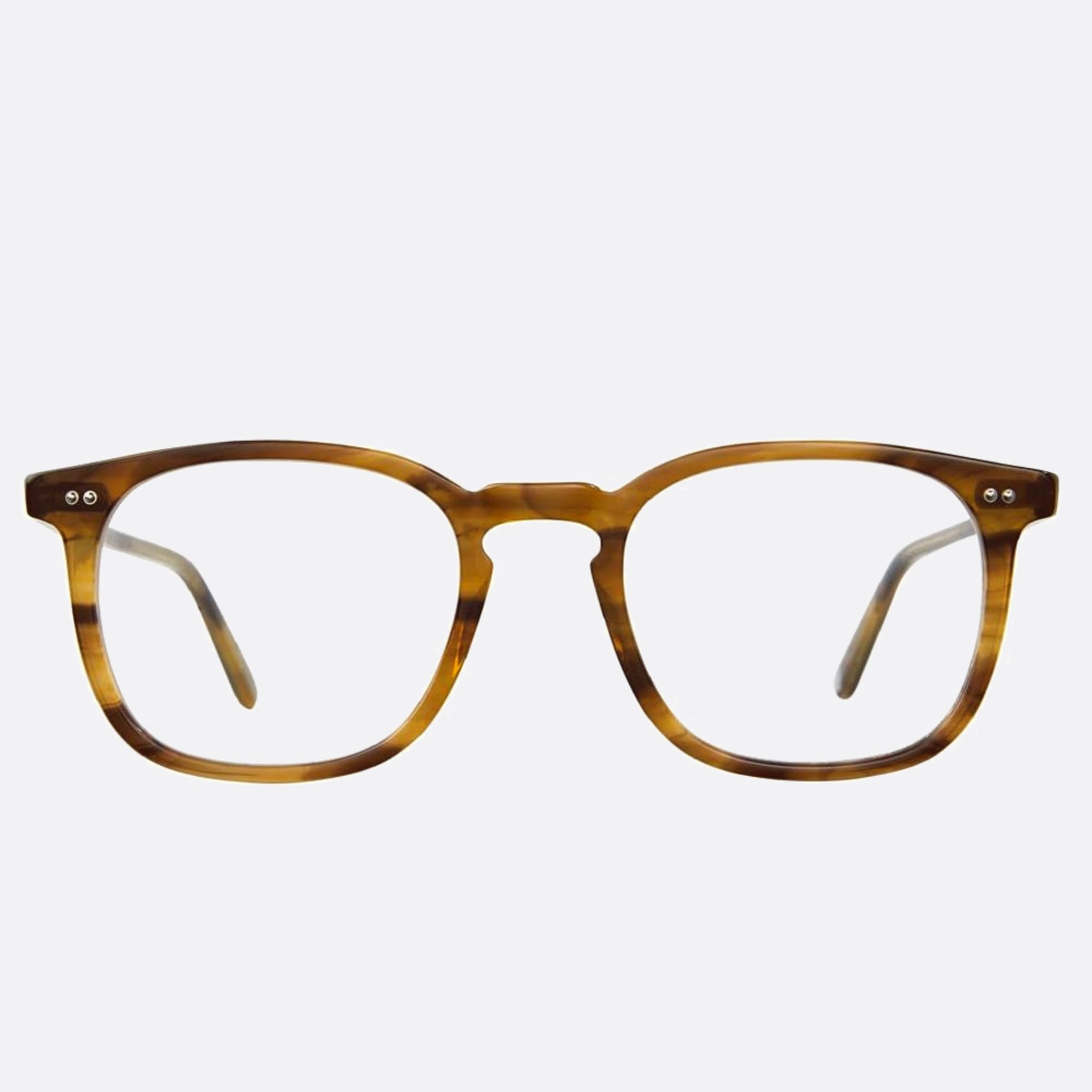 Garrett 48mm Leight Ruskin Bio Green Squared Unisex Eyeglasses - Main View