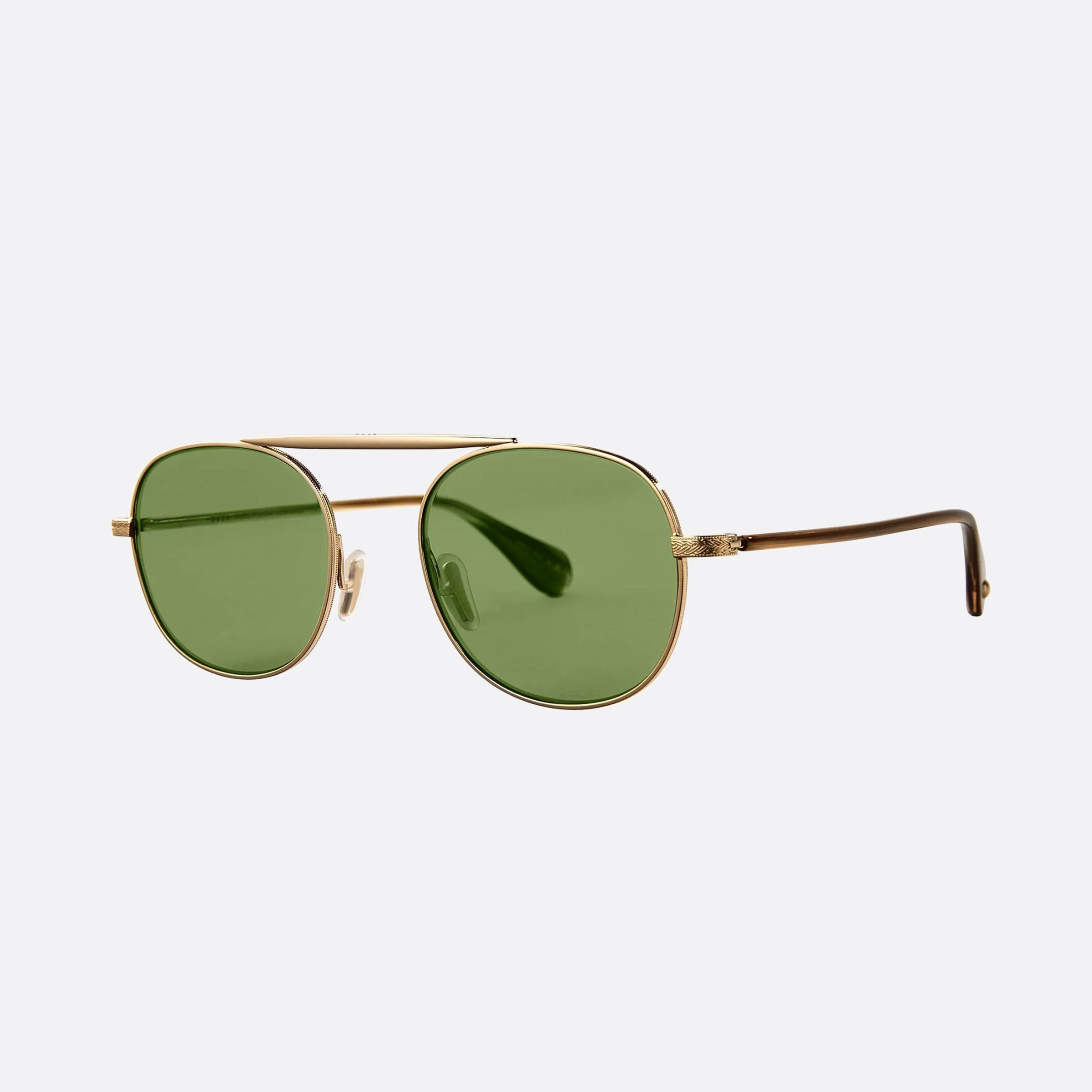 Garrett 49mm Leight Van Buren Sapt Fpgn Gold Square Unisex Sunglasses - Main View