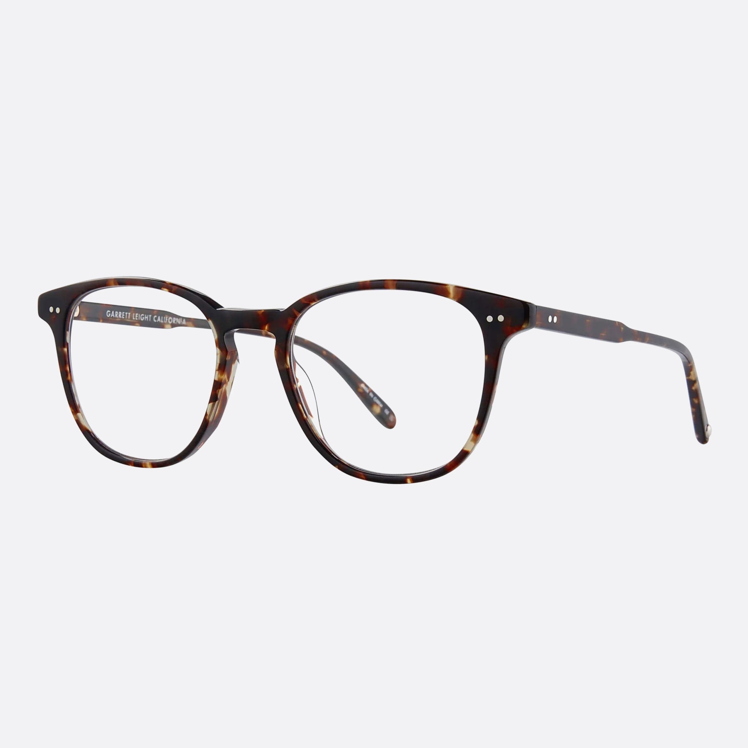 Garrett 49mm Leight Whitney Agt Tortoise Pantos Unisex Eyeglasses - Main View