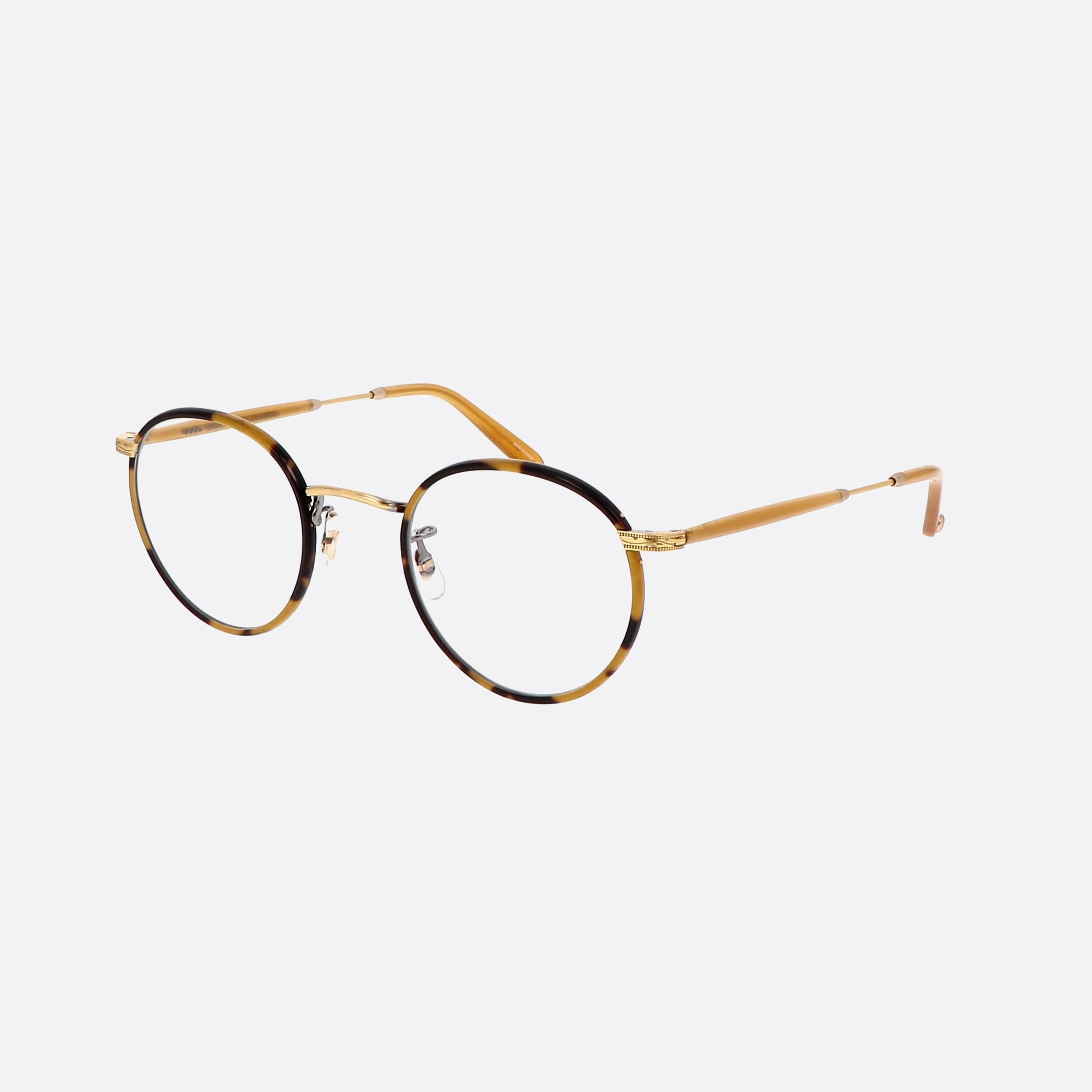 Garrett 46mm Leight Wilson Black Round Unisex Eyeglasses - Main View