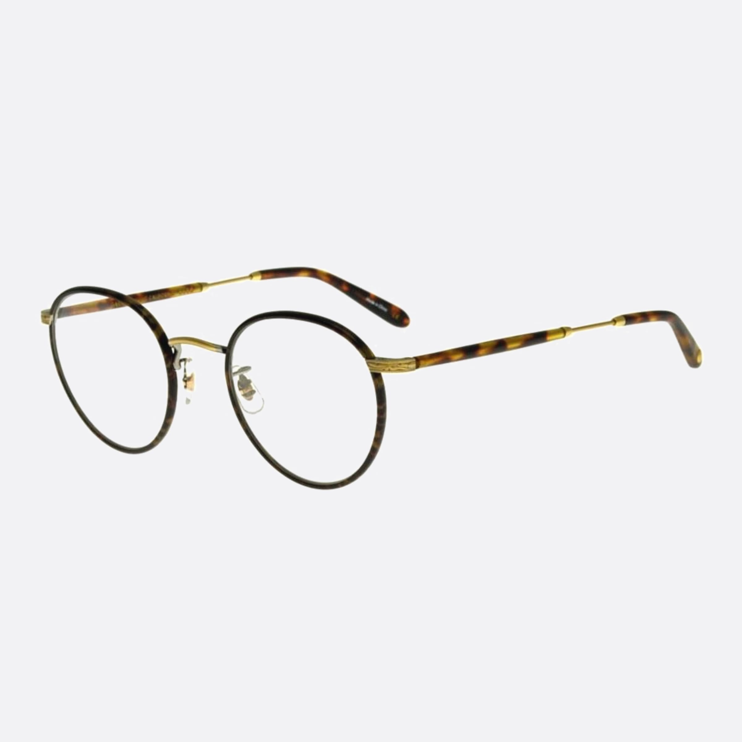 Garrett 46mm Leight Wilson Bbt Mst Brown Round Unisex Eyeglasses - Side View