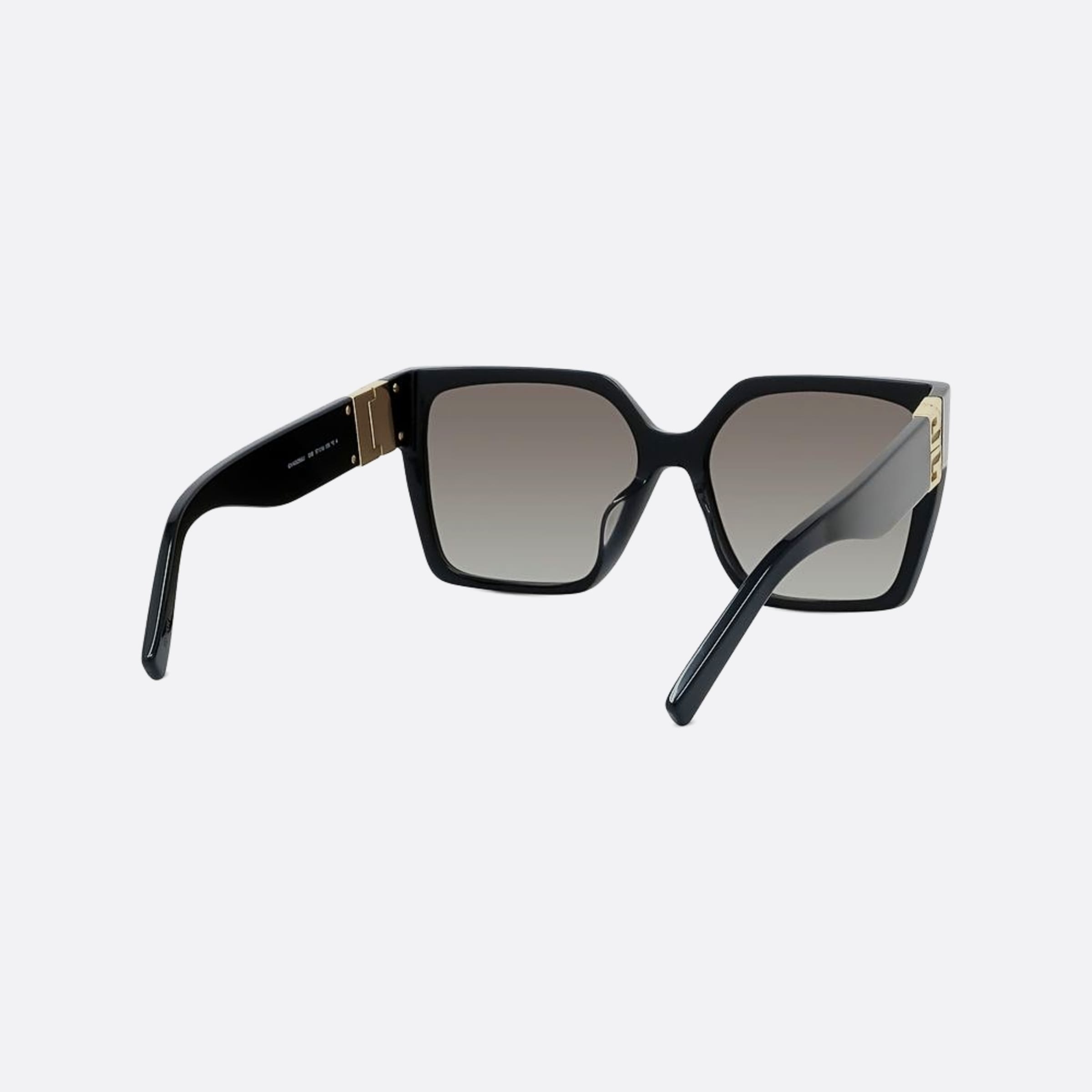 Givenchy 57mm 01b Black Squared Women Sunglasses - Additional Angle