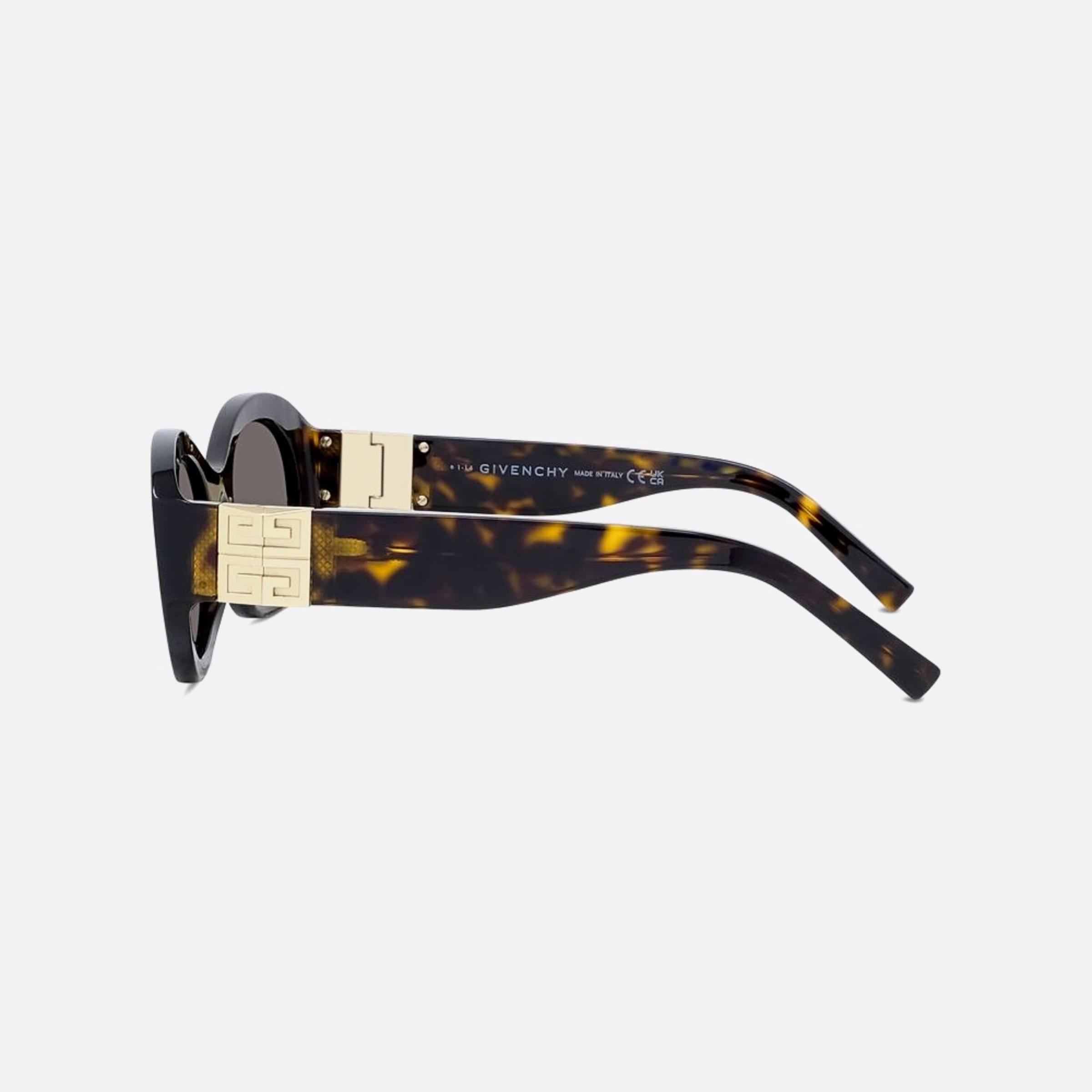 Givenchy 52mm 52e Havana Oval Women Sunglasses - Detail View
