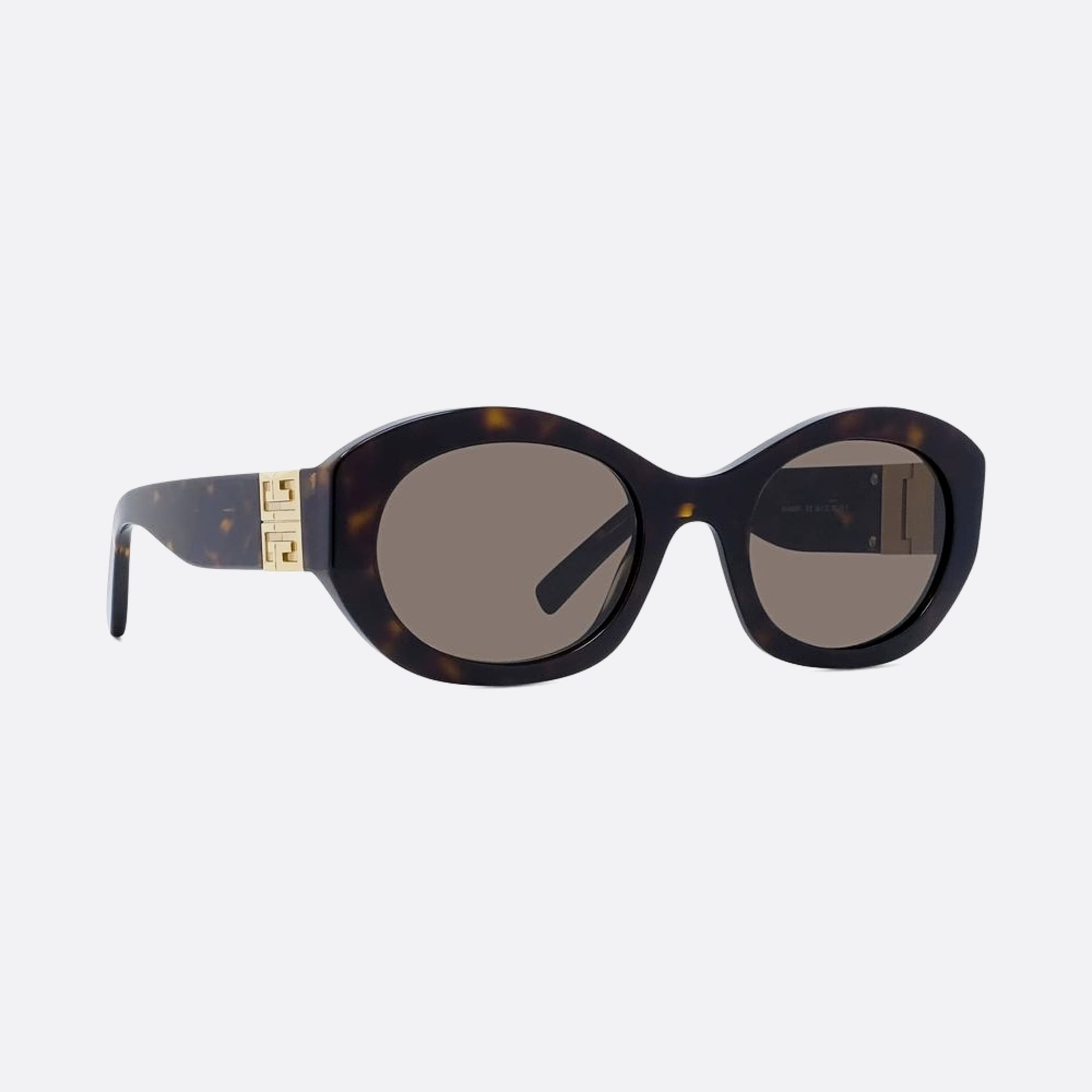 Givenchy 52mm 52e Havana Oval Women Sunglasses - Additional Angle