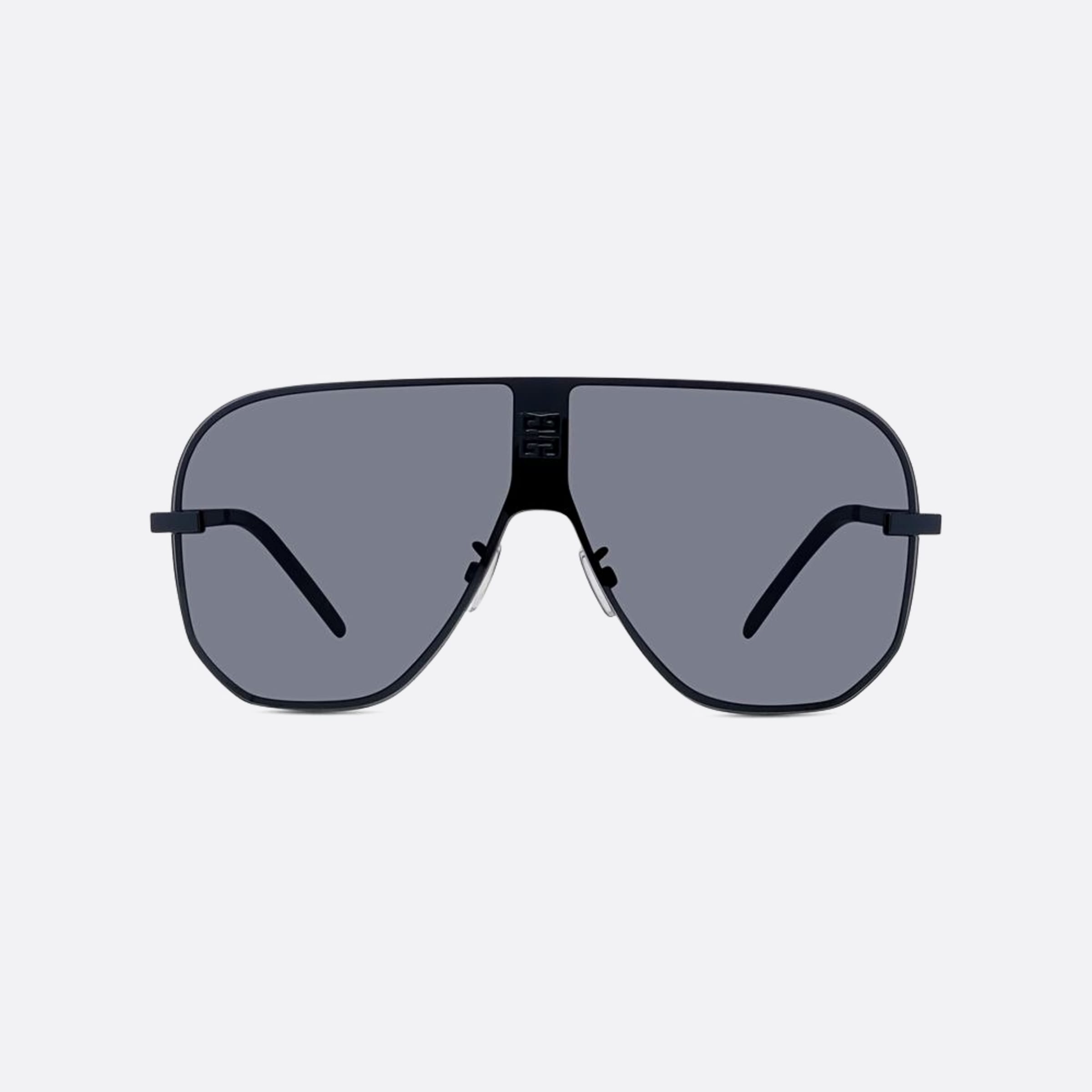 Givenchy 4gem 01a Black Rectangle Women Sunglasses - Main View