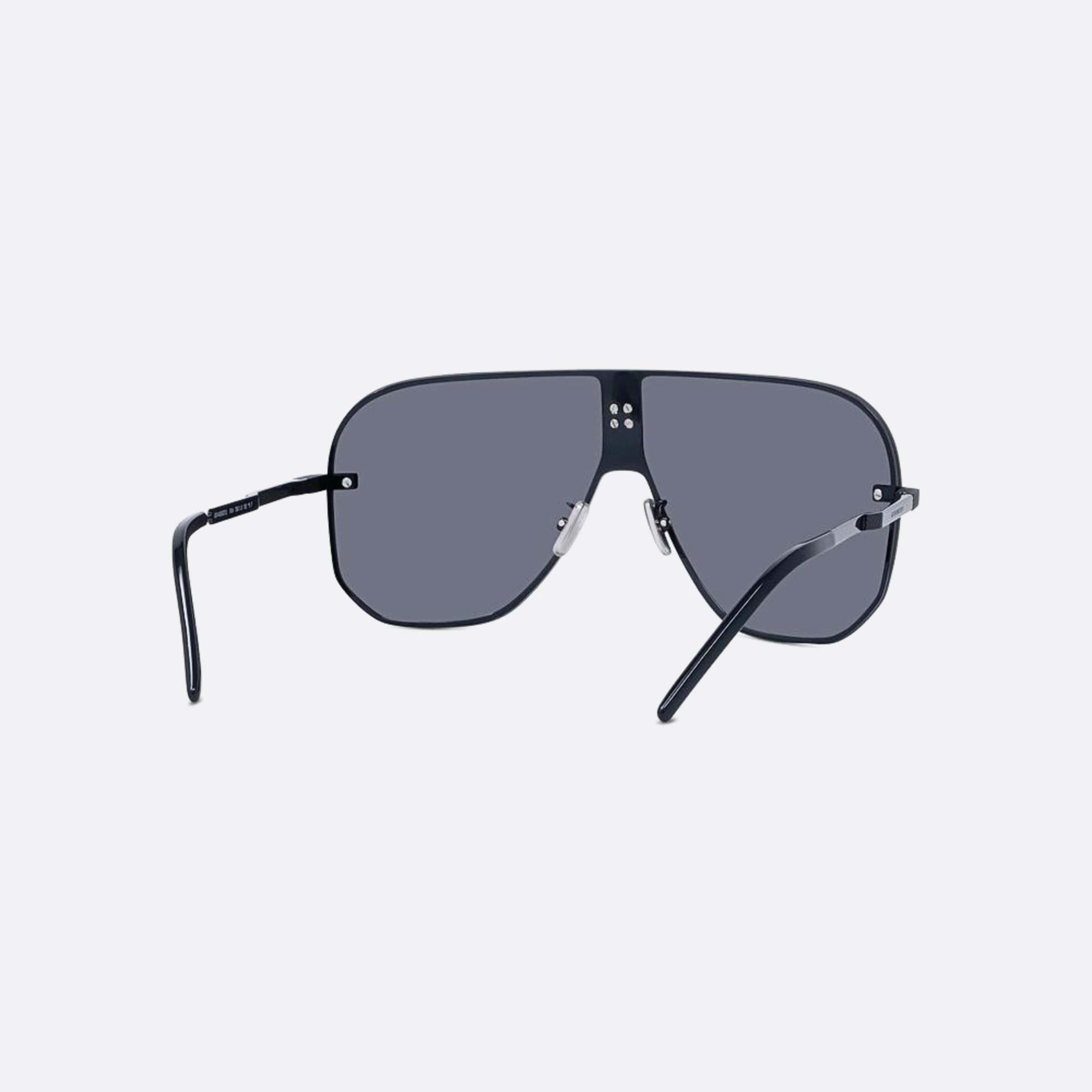 Givenchy 4gem 01a Black Rectangle Women Sunglasses - Additional Angle