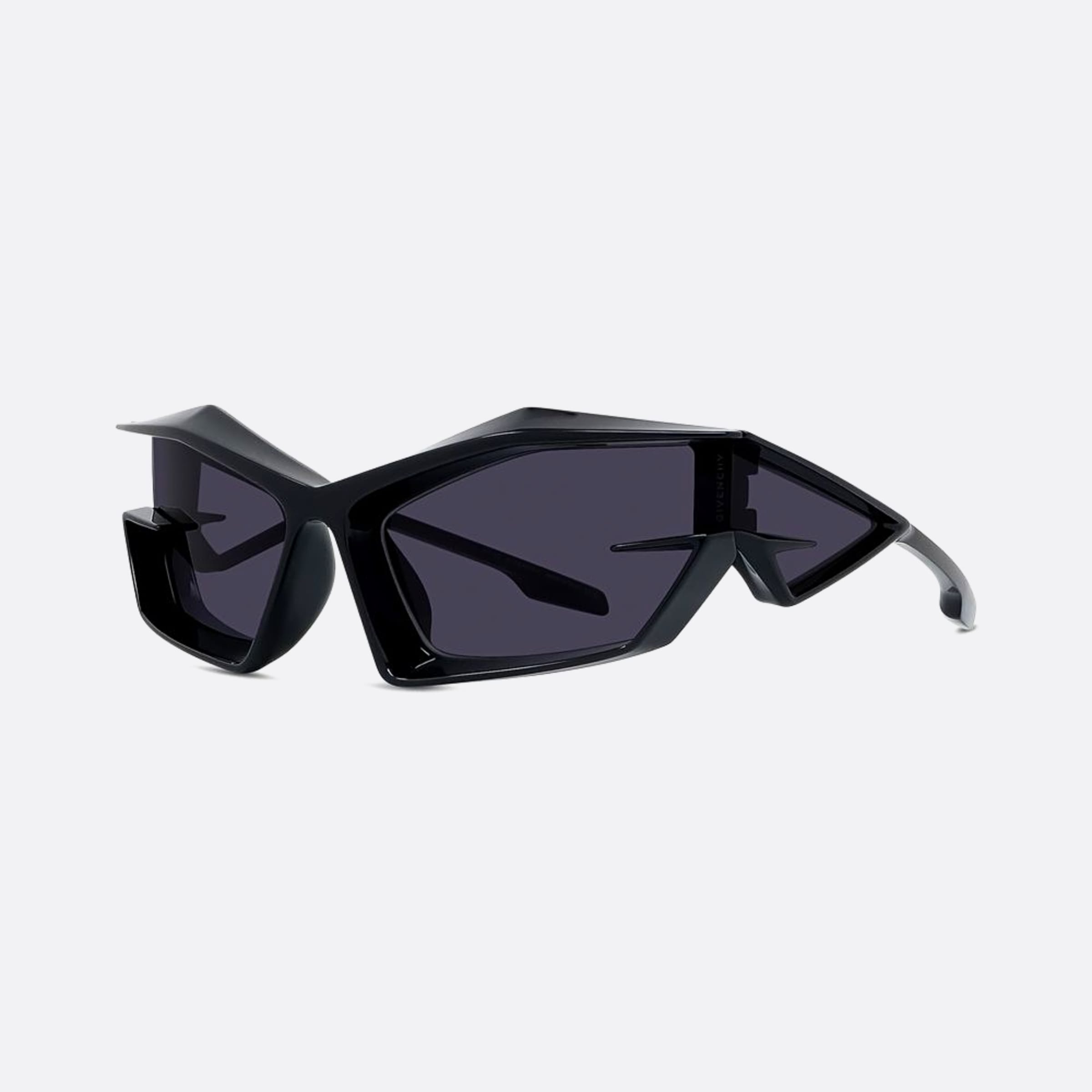Givenchy 69mm Giv Cut 01a Black Geometric Men Sunglasses - Side View
