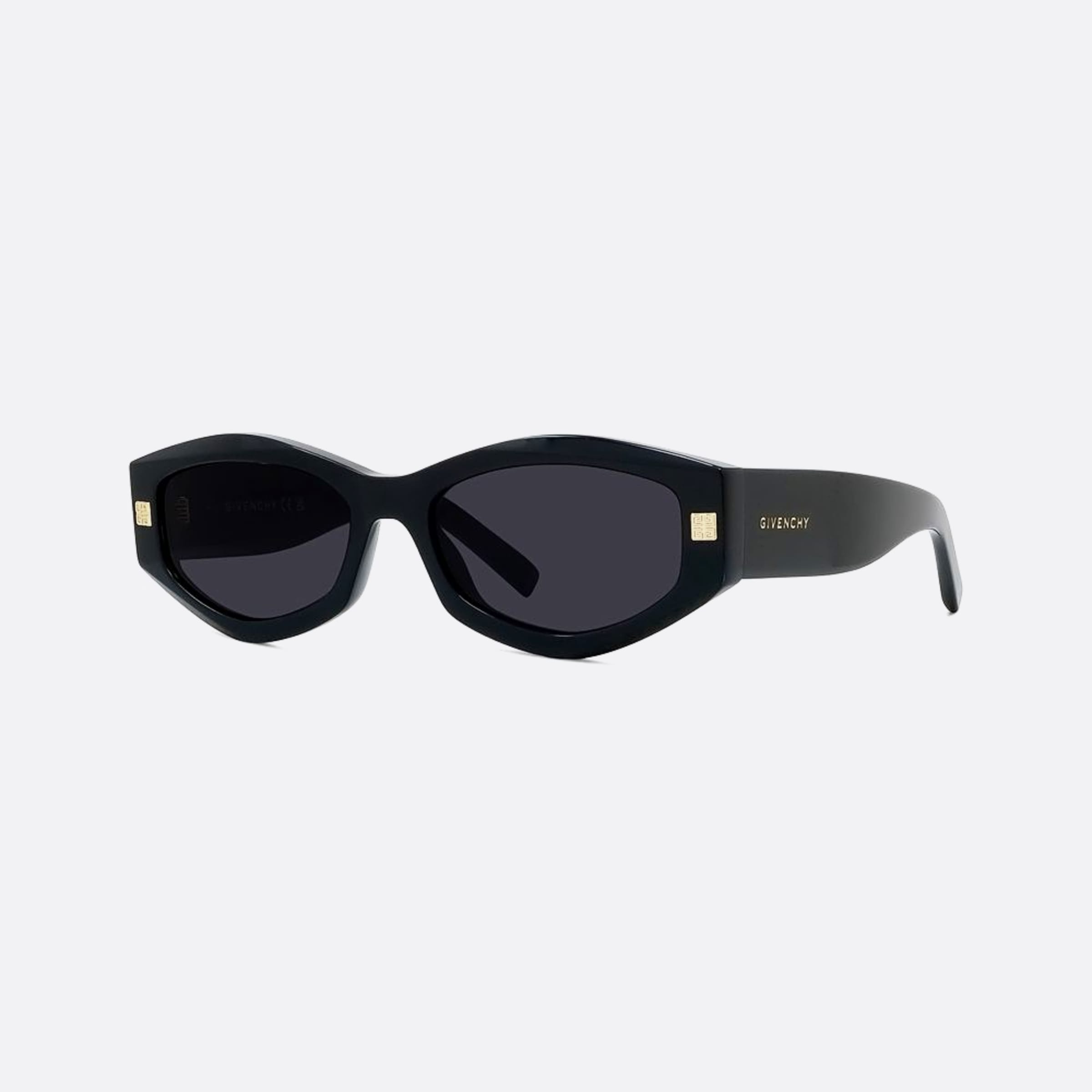 Givenchy 54mm Day 01a Black Geometric Women Sunglasses - Side View