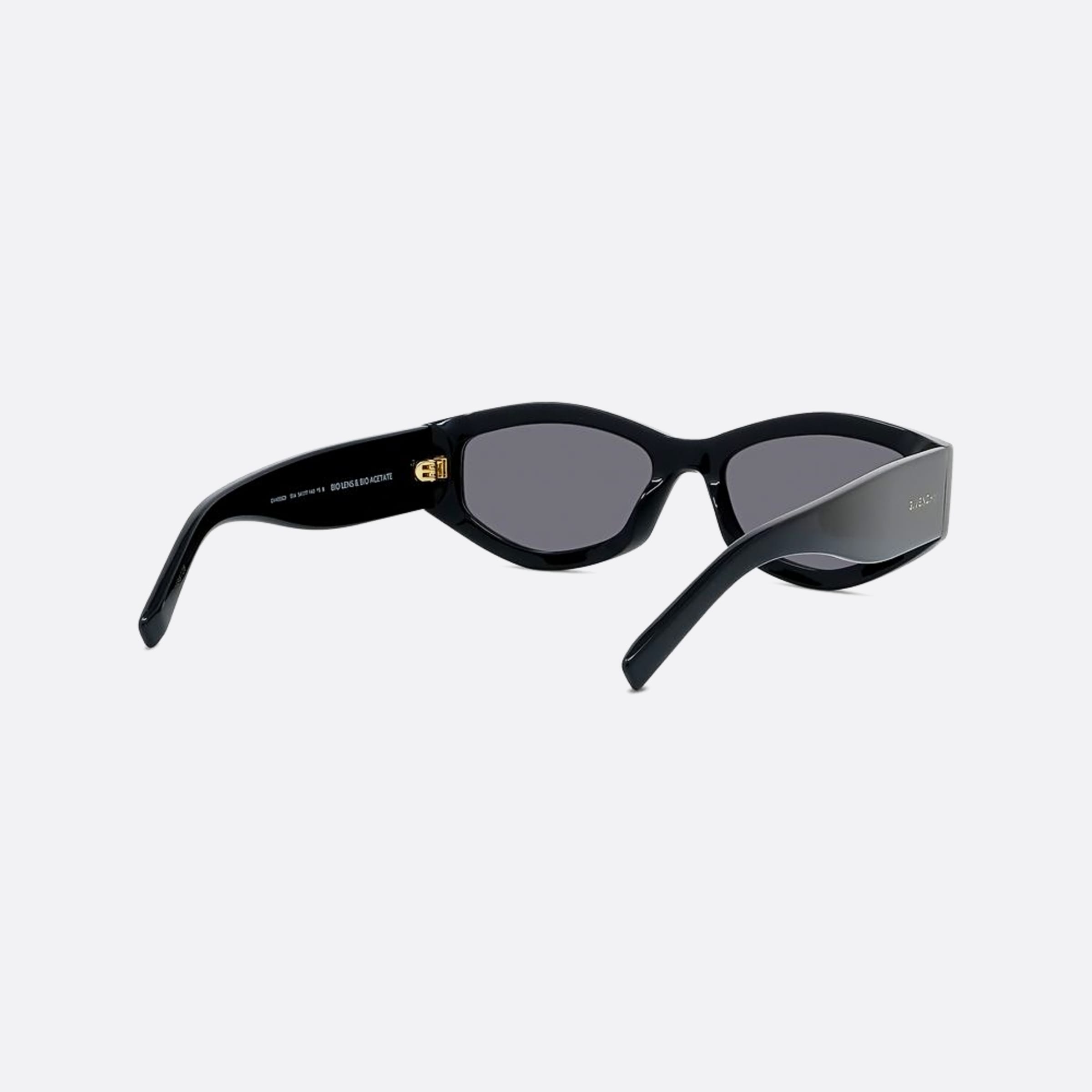 Givenchy 54mm Day 01a Black Geometric Women Sunglasses - Additional Angle