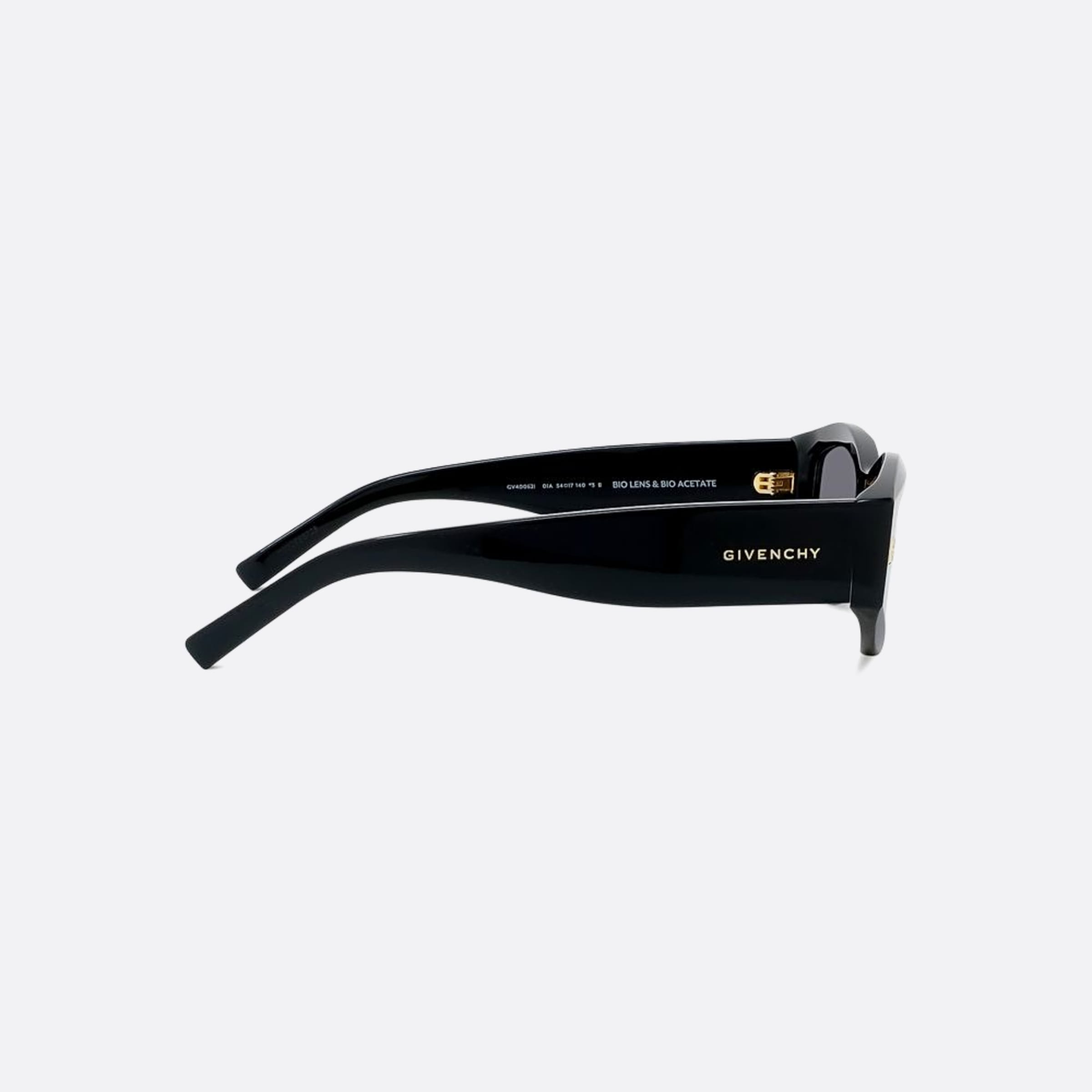 Givenchy 54mm Day 01a Black Geometric Women Sunglasses - Additional Angle