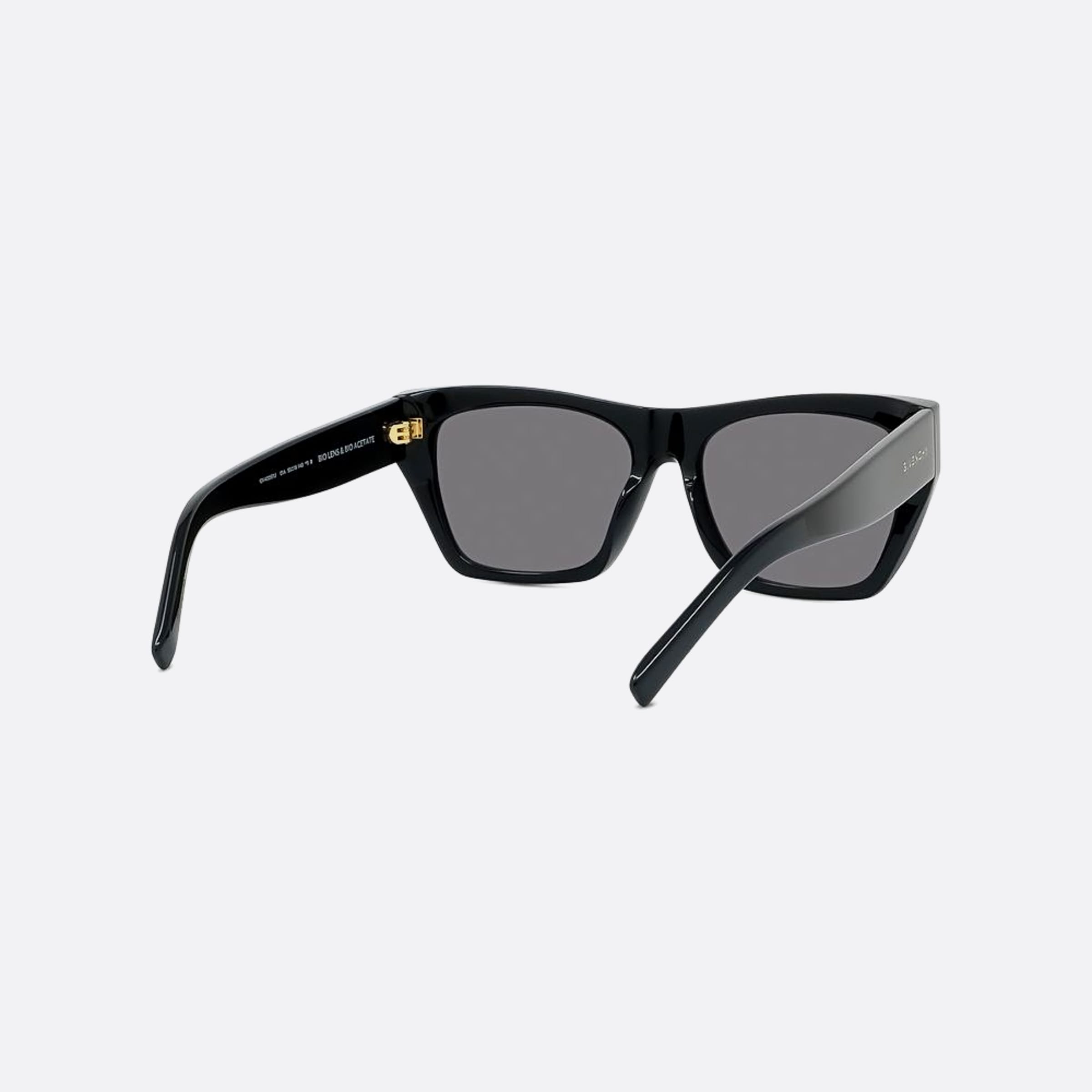 Givenchy 55mm Day 01a Black Squared Women Sunglasses - Additional Angle