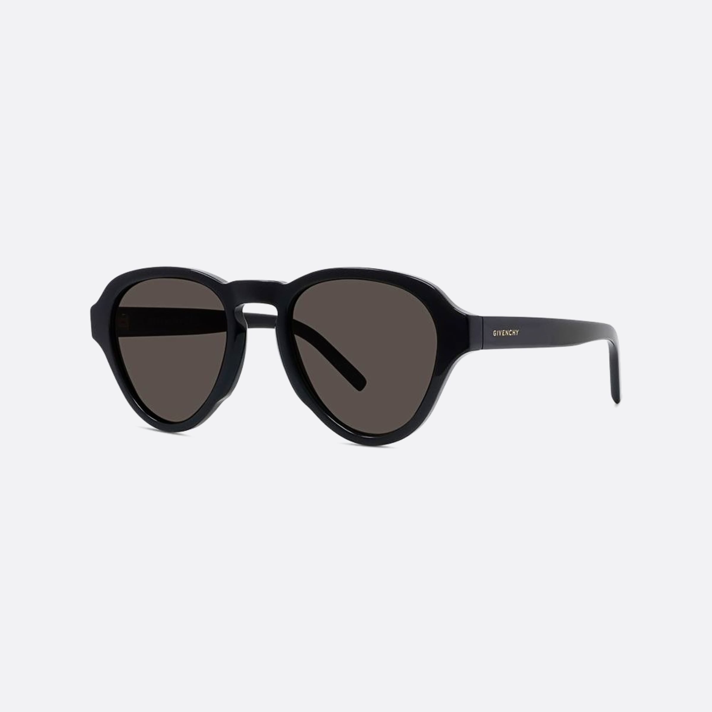 Givenchy 51mm Day 01e Black Pilot Men Sunglasses - Side View