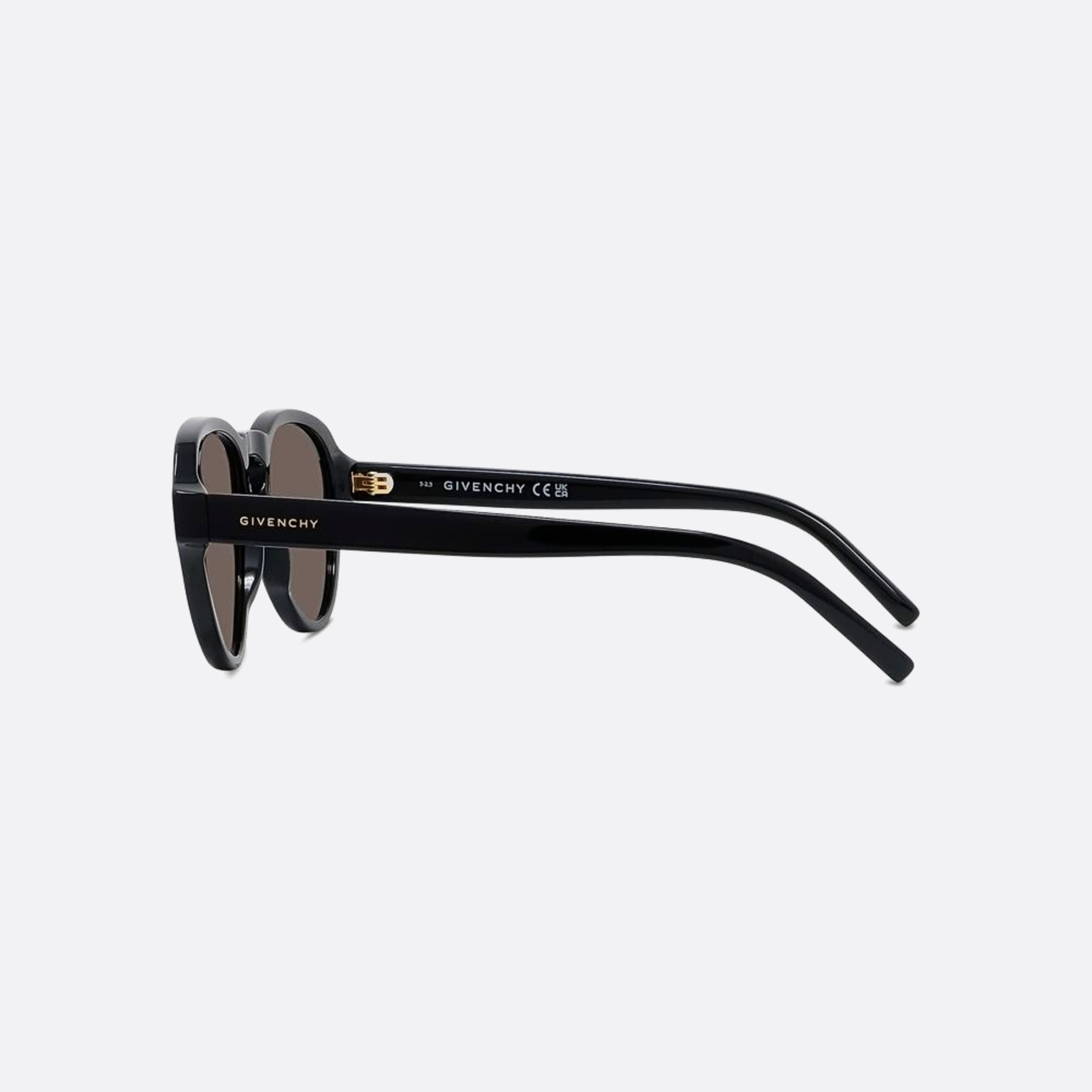 Givenchy 51mm Day 01e Black Pilot Men Sunglasses - Detail View