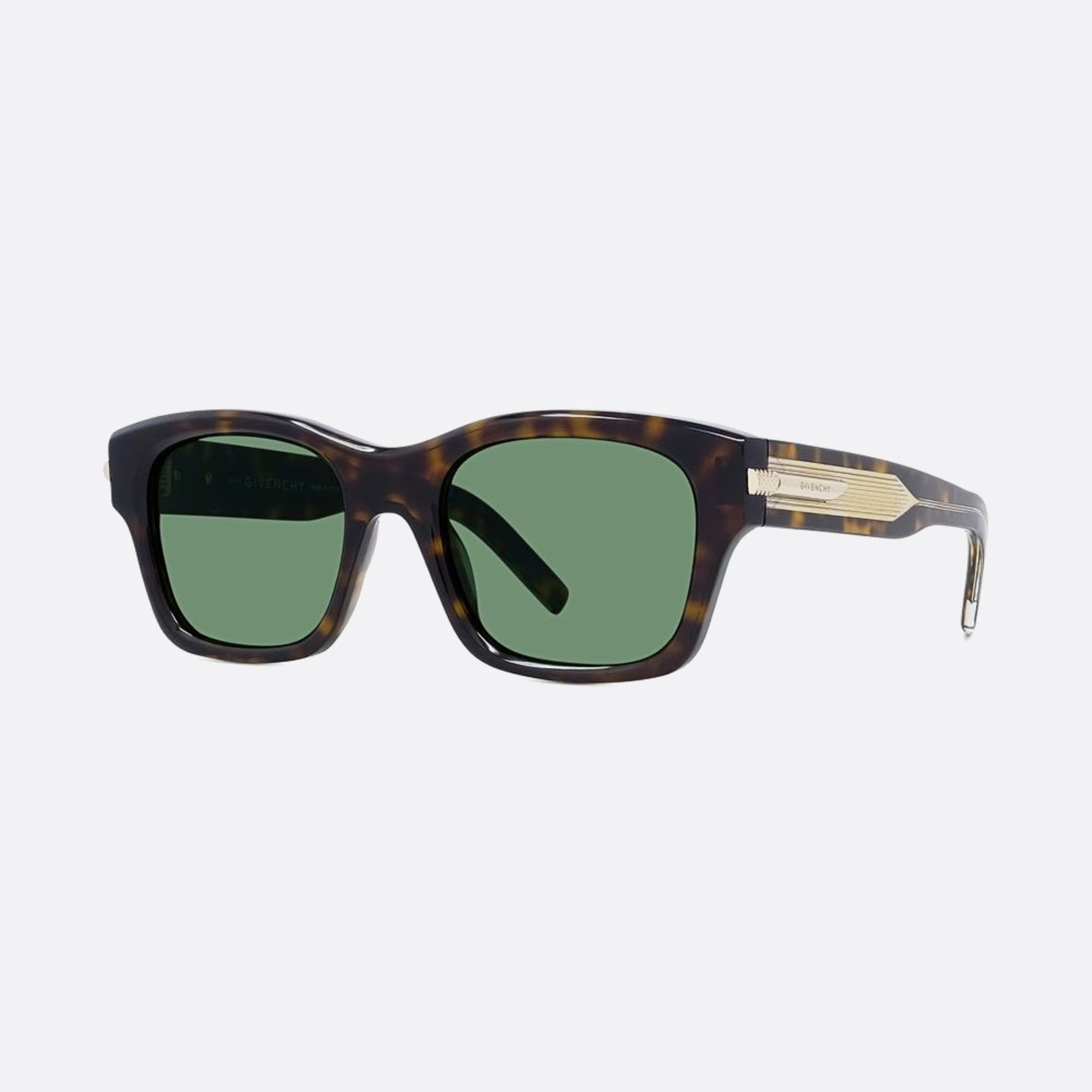 Givenchy 52mm One 52n Havana Rectangle Men Sunglasses - Side View