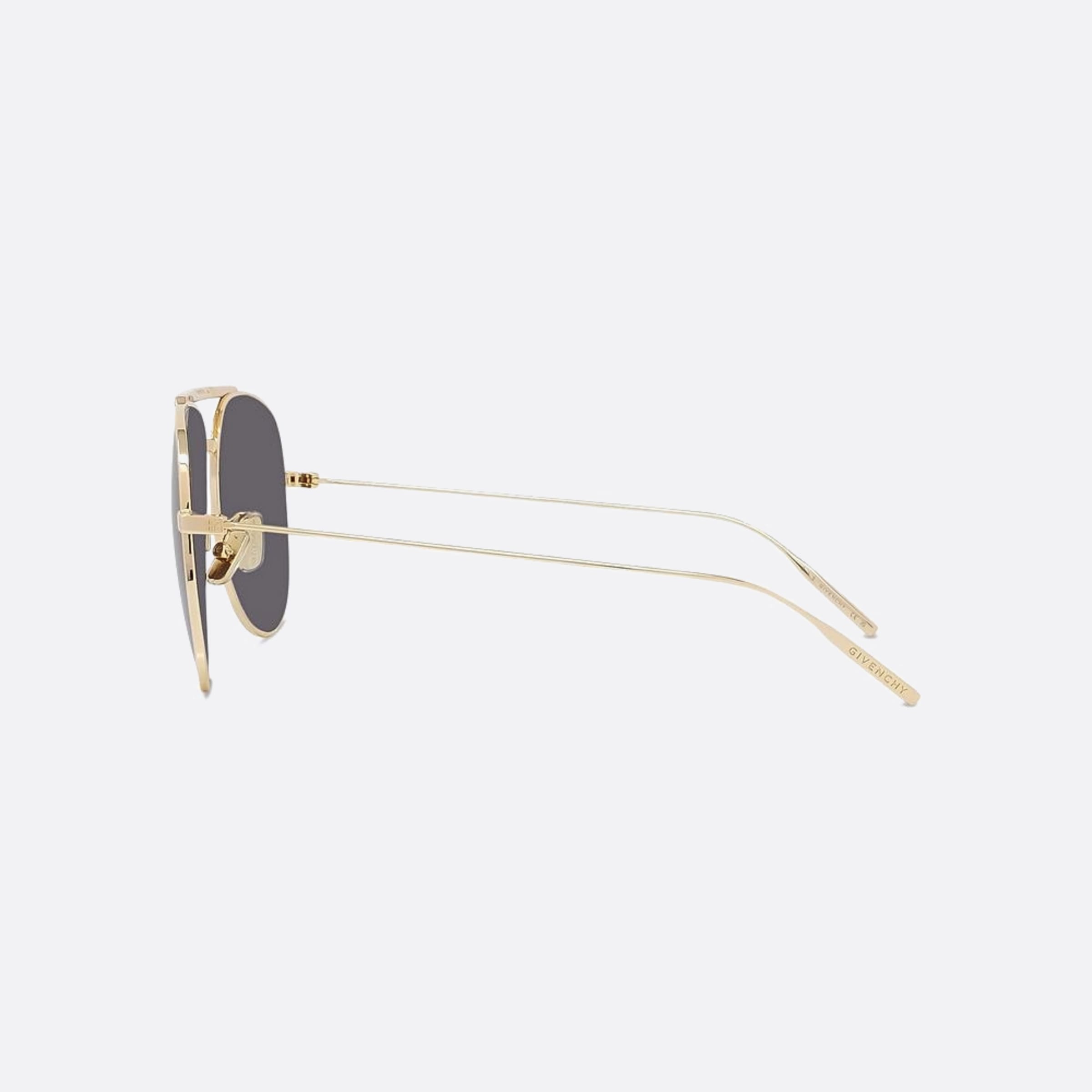 Givenchy 59mm Speed 30a Gold Pilot Men Sunglasses - Detail View