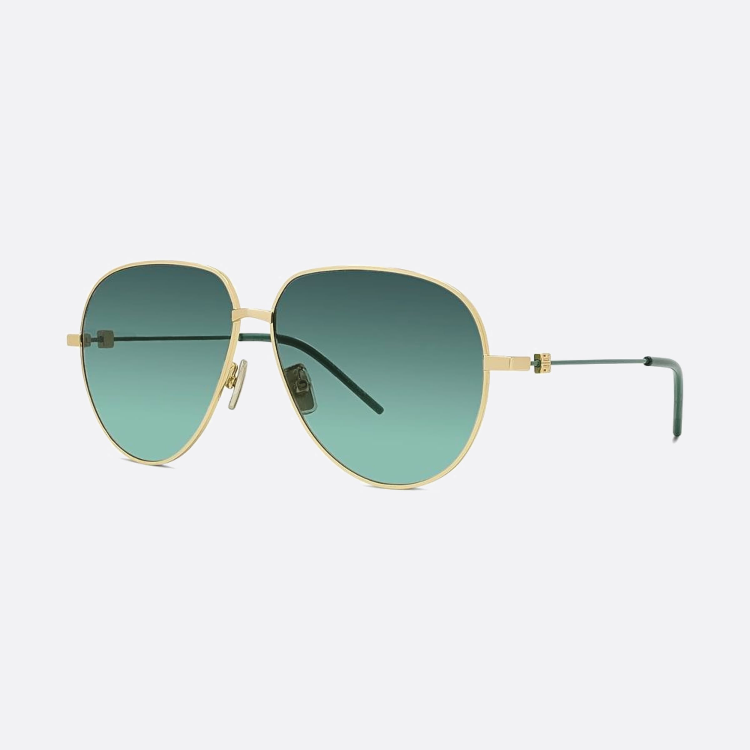 Givenchy 60mm Speed 30p Gold Pilot Women Sunglasses - Side View