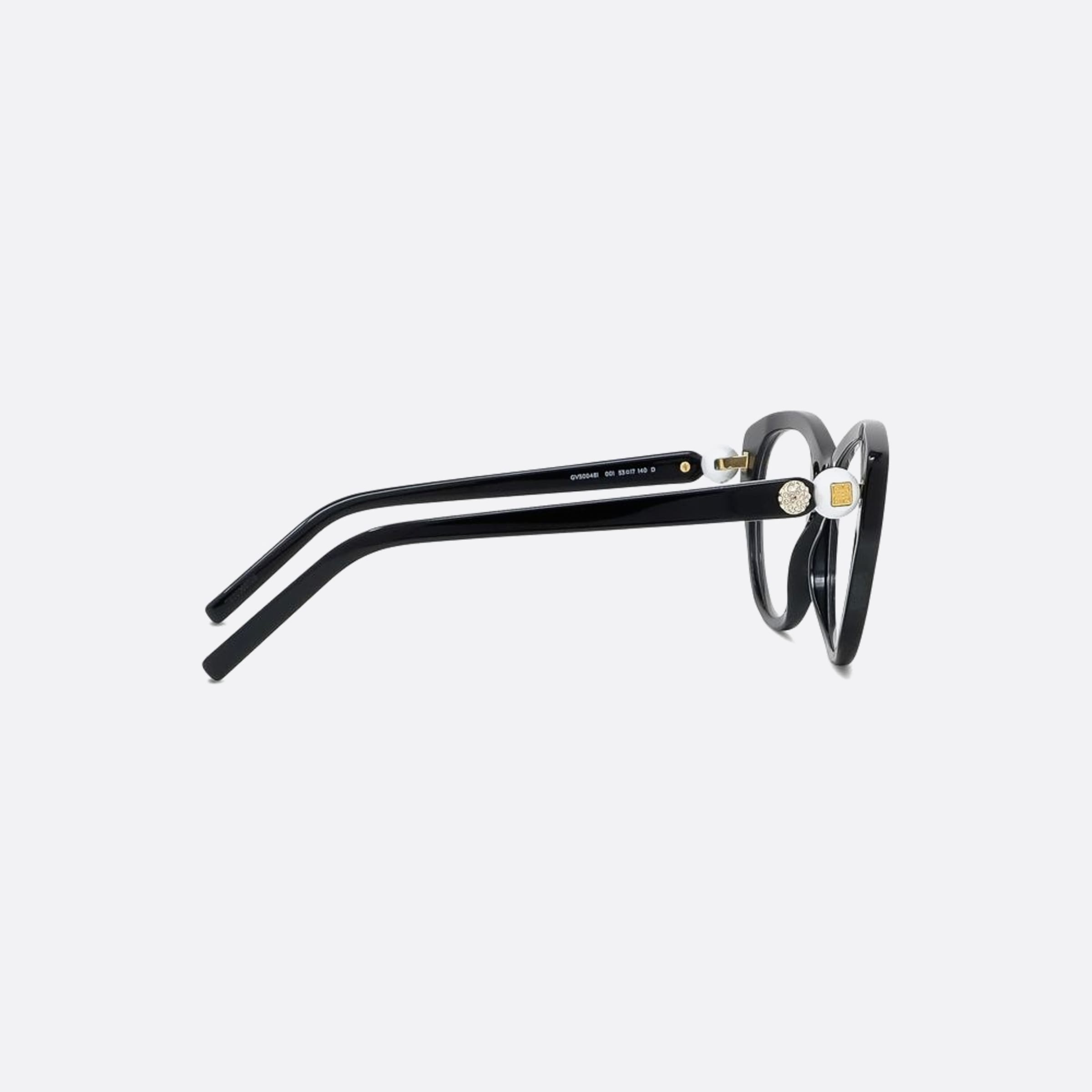 Givenchy 53mm Pearl Black Pantos Women Eyeglasses - Additional Angle