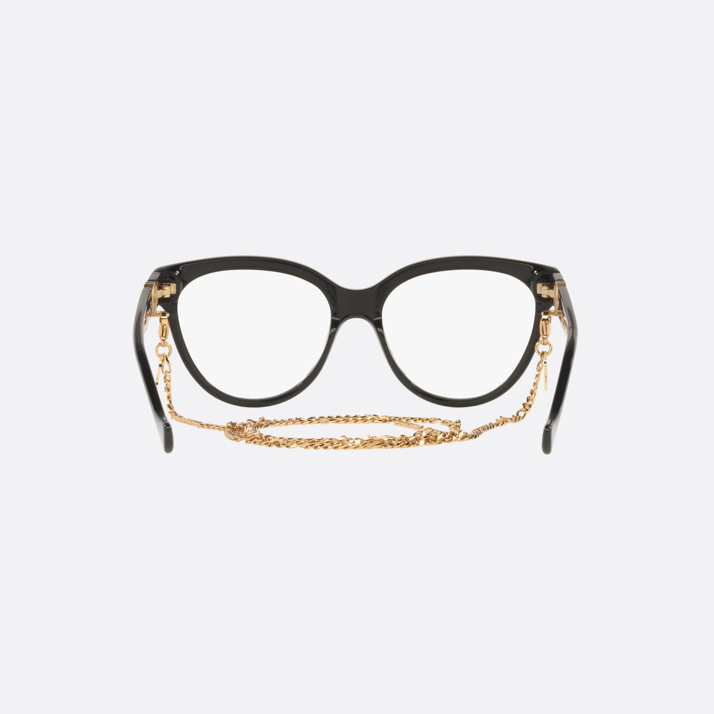Gucci 54mm Gc001631 Black Cat Eye Woman Eyeglasses - Side View