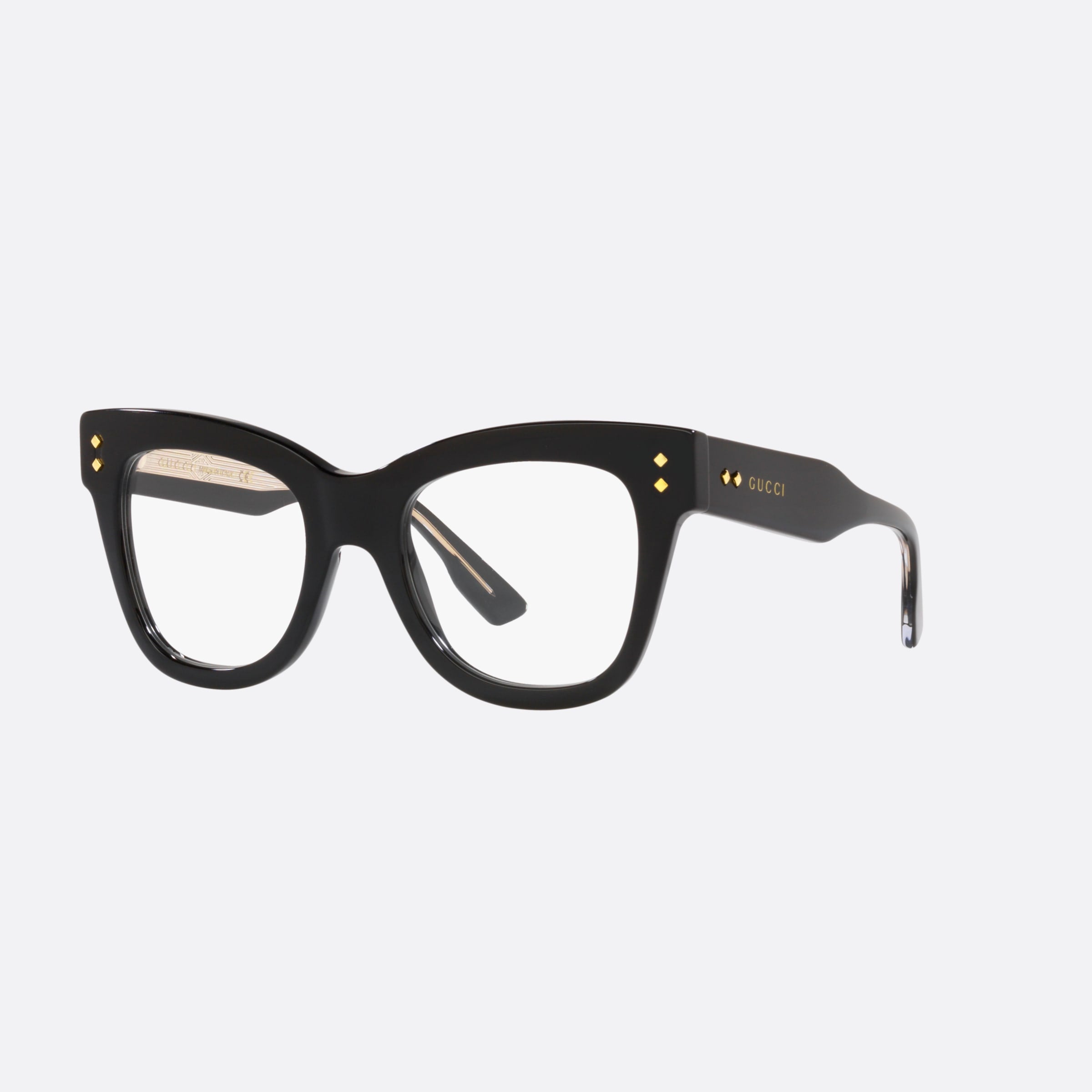 Gucci 50mm Gc001812 Black Cat Eye Woman Eyeglasses - Main View
