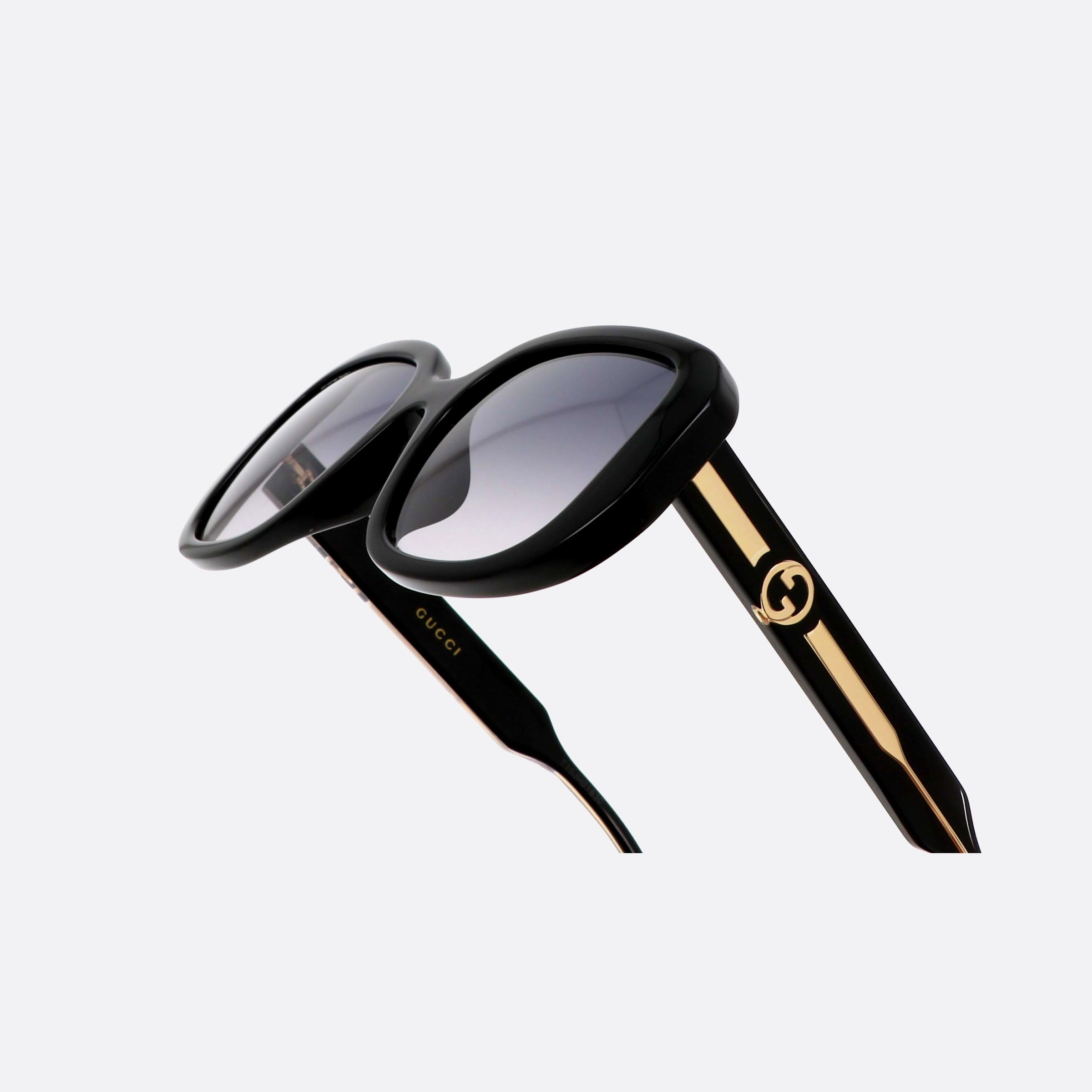 Gucci 54mm Logo Gg1557sk Black Oversize Women Sunglasses - Lifestyle Shot