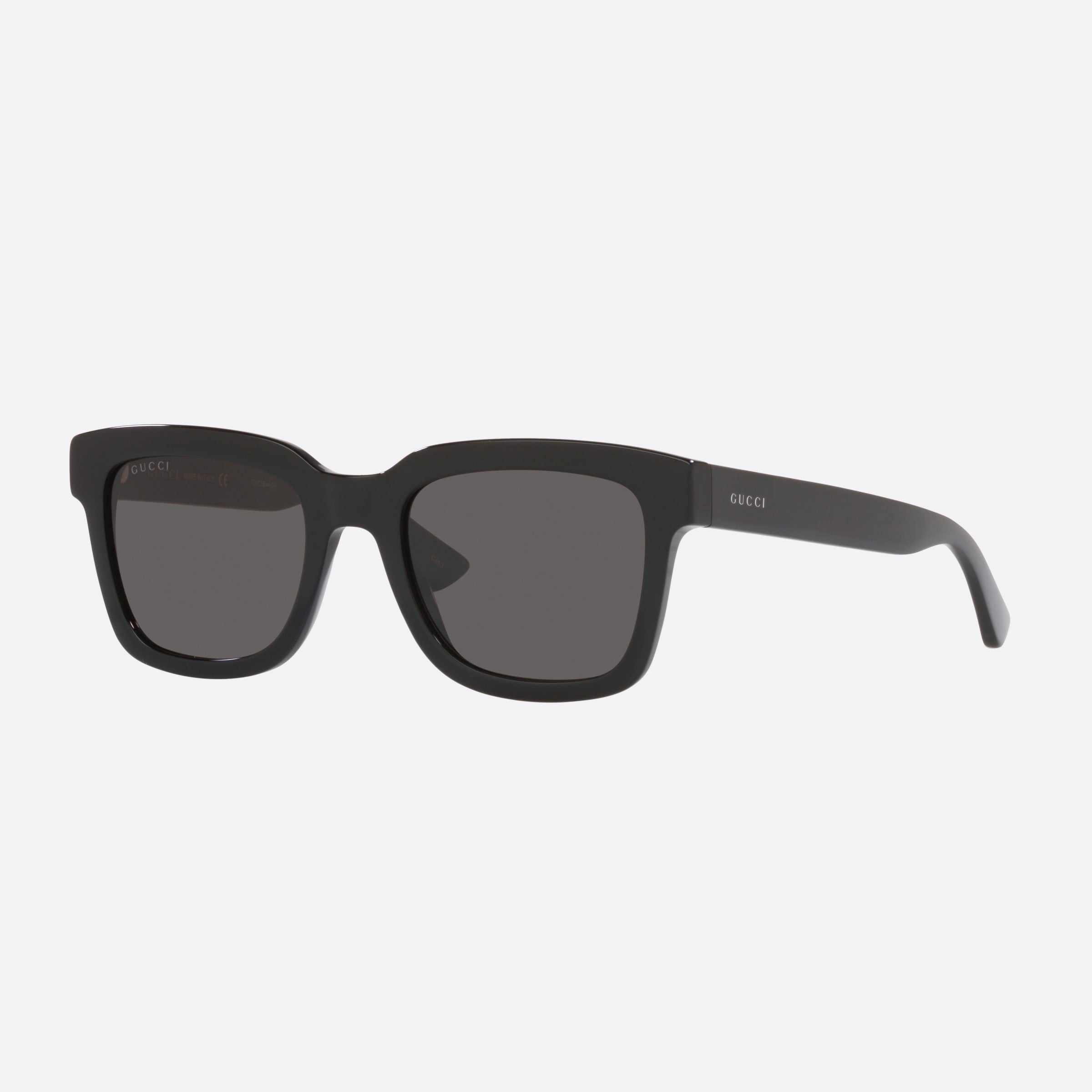 Gucci 52mm Gg0001sn Black Square Man Sunglasses - Main View