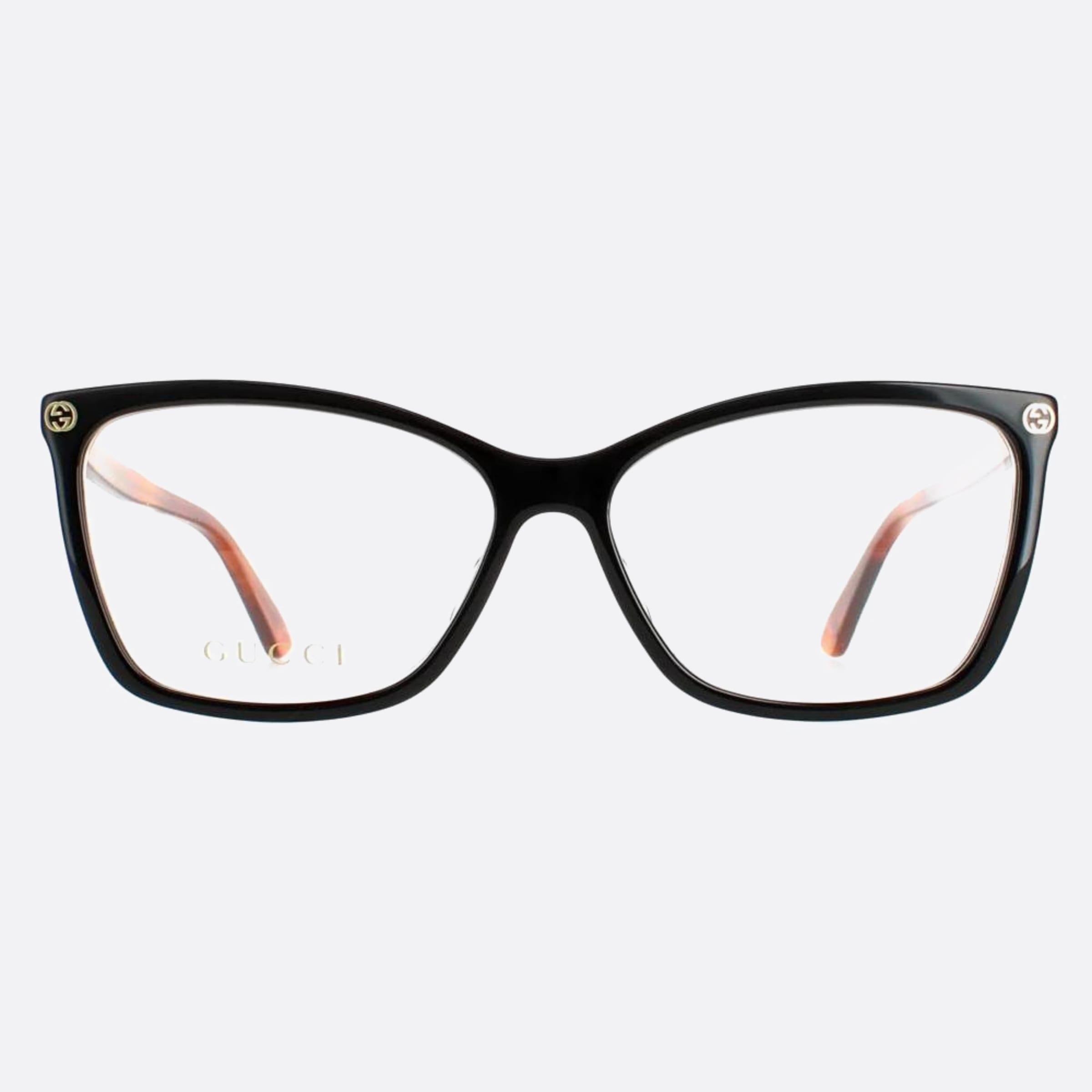 Gucci 56mm Black Butterfly Woman Eyeglasses - Main View