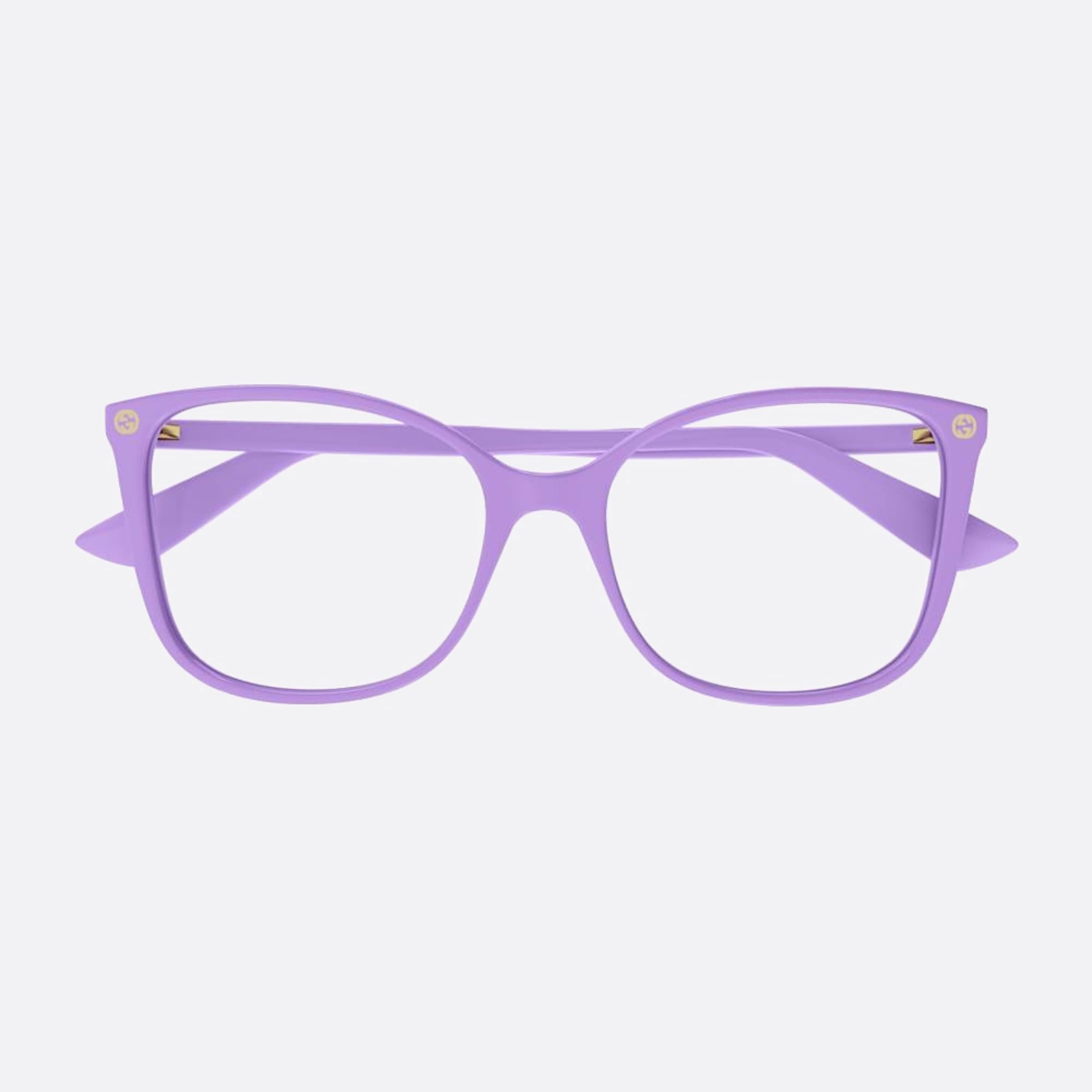 Gucci 53mm Violet Butterfly Woman Eyeglasses - Main View