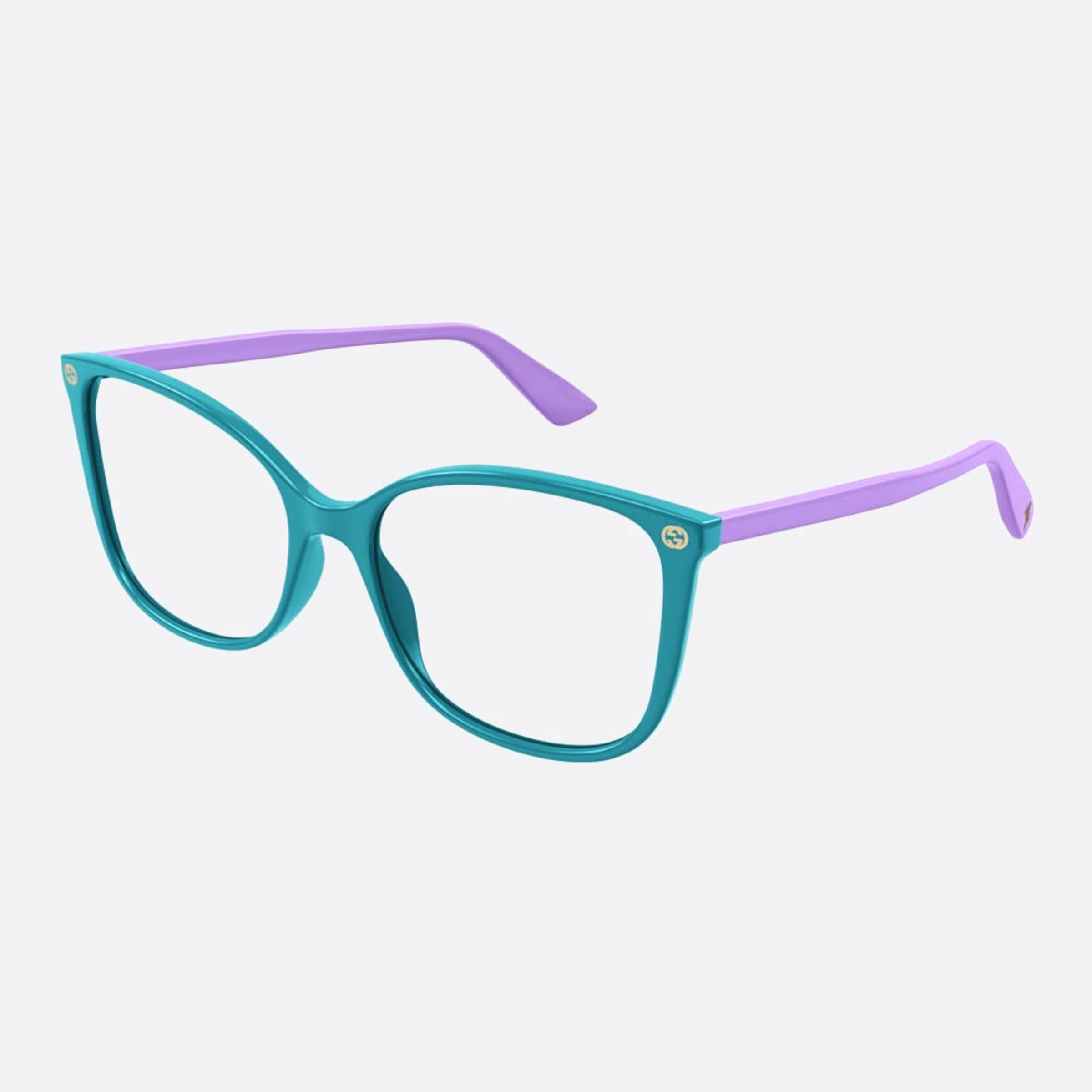 Gucci 53mm Grvt Green Butterfly Woman Eyeglasses - Side View