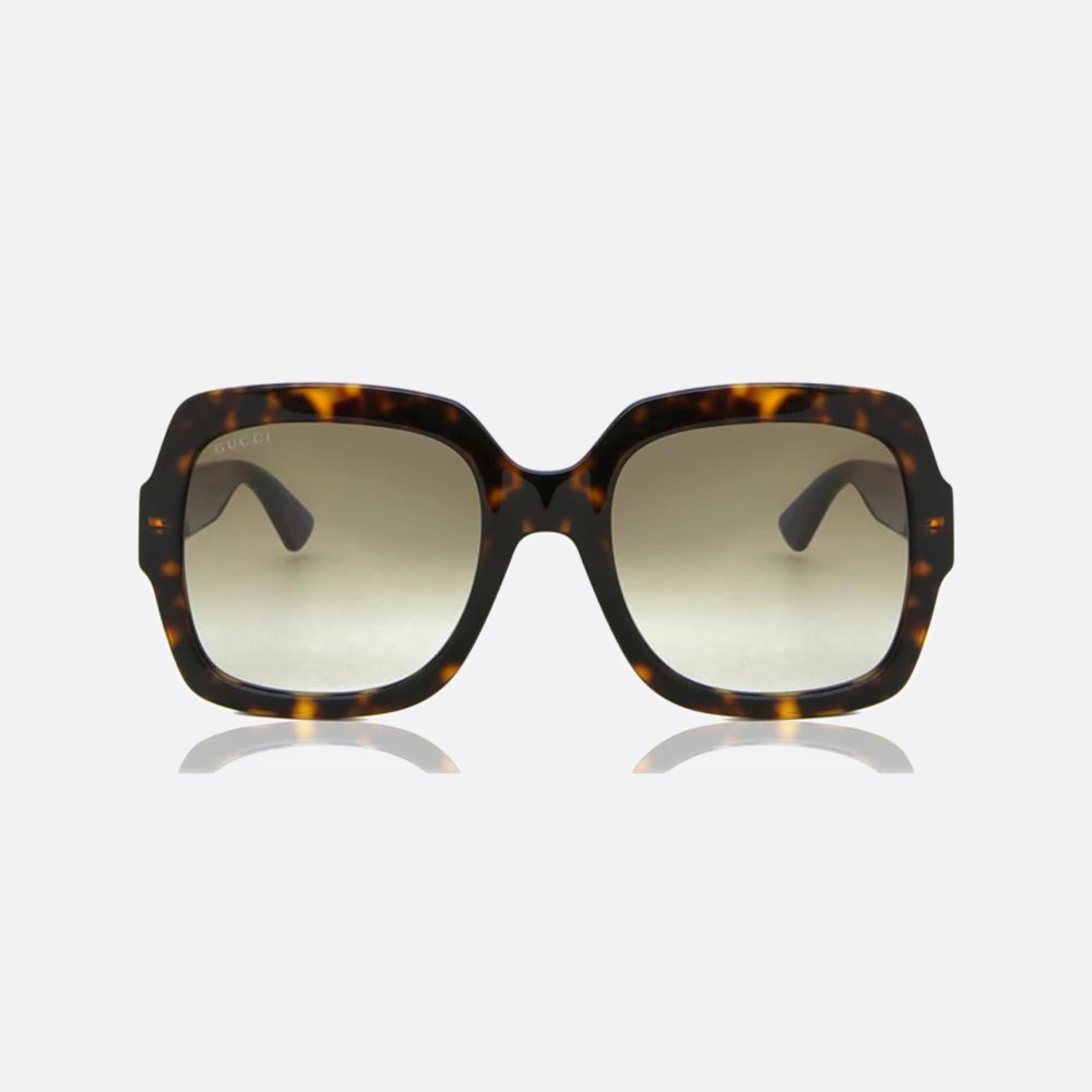 Gucci 54mm Gg0036sn Vbg Havana Geometric Woman Sunglasses - Main View