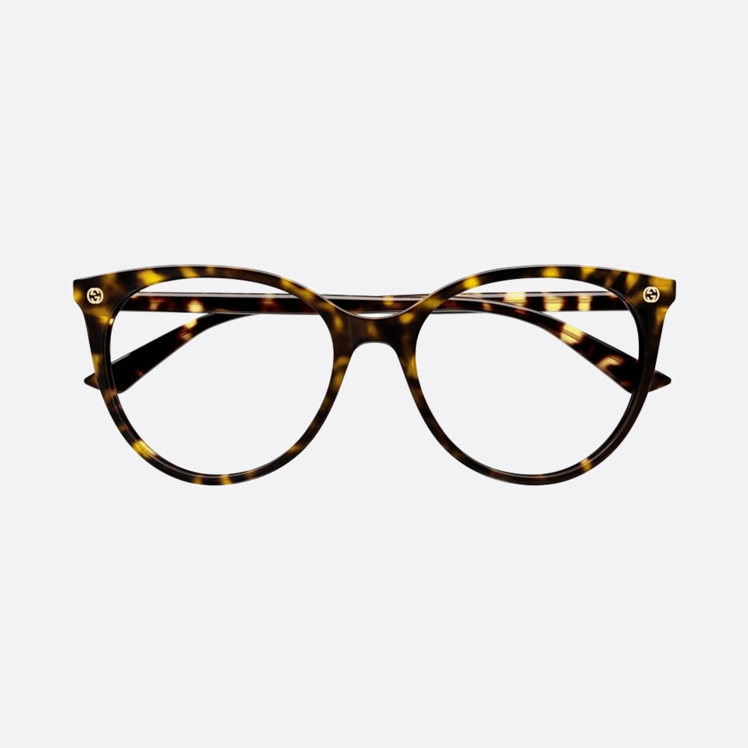 Gucci 53mm Havana Pantos Woman Eyeglasses - Main View