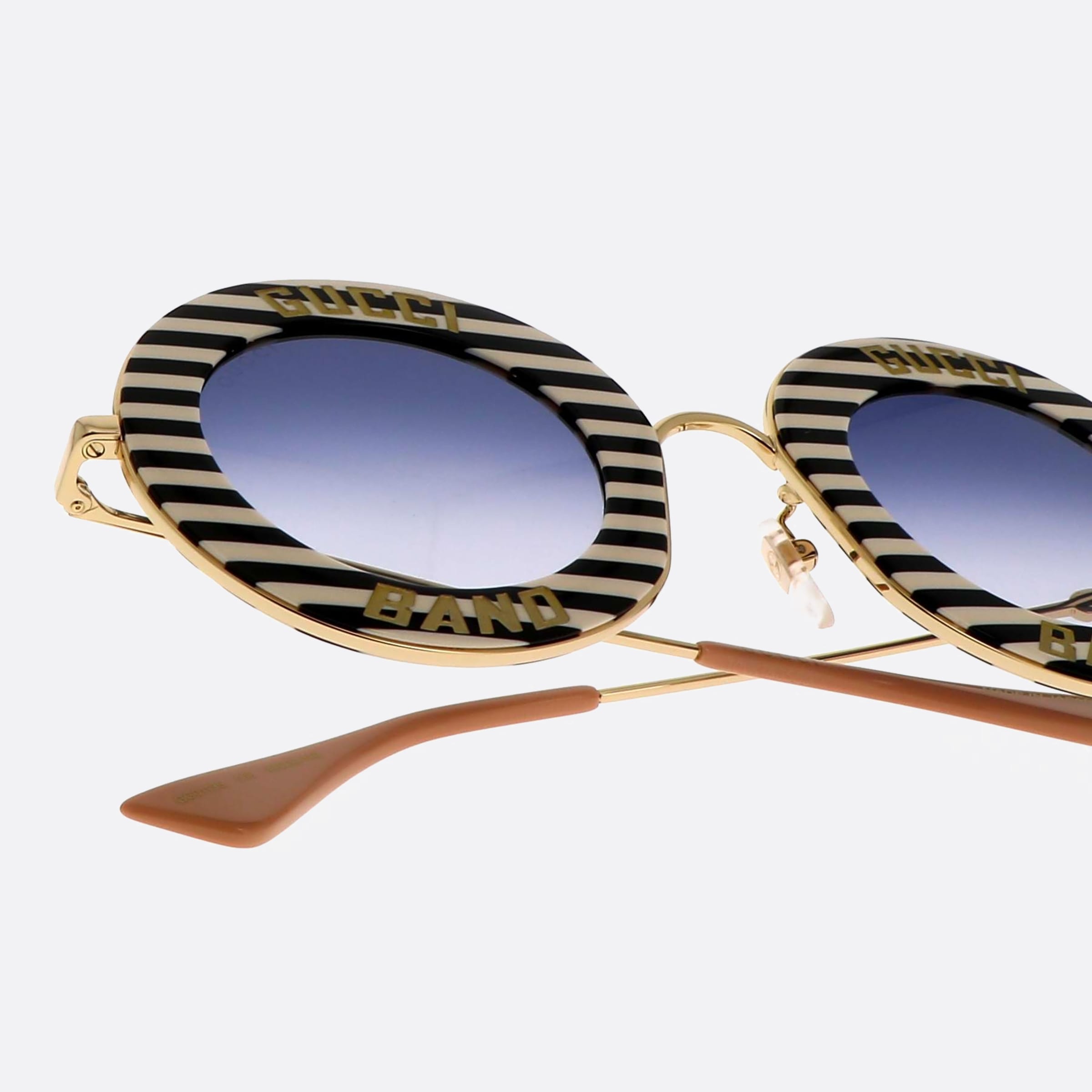 Gucci 55mm Other Colors Round Unisex Sunglasses - Lifestyle Shot