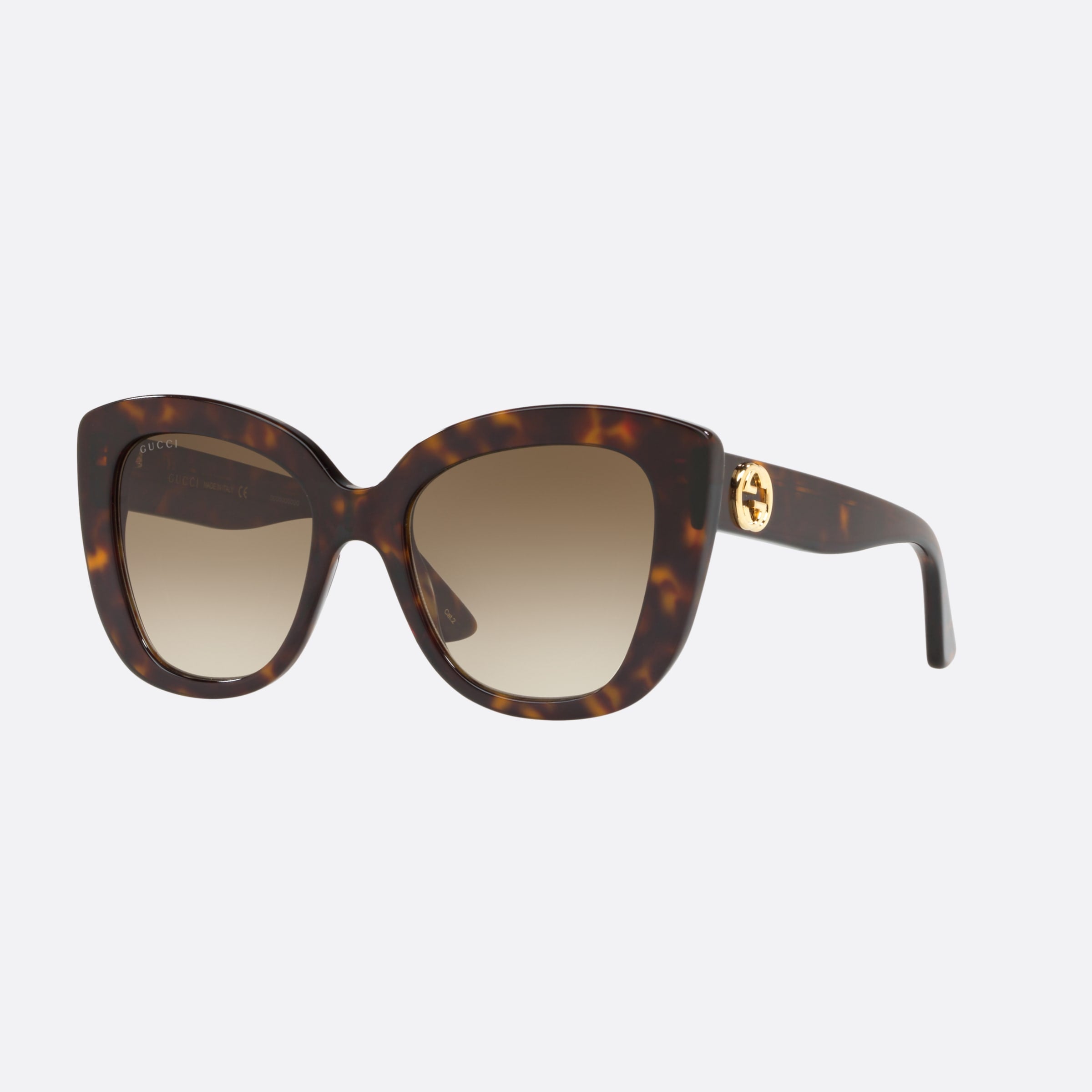 Gucci 52mm Tortoiseshell Cat Eye Woman Sunglasses - Main View