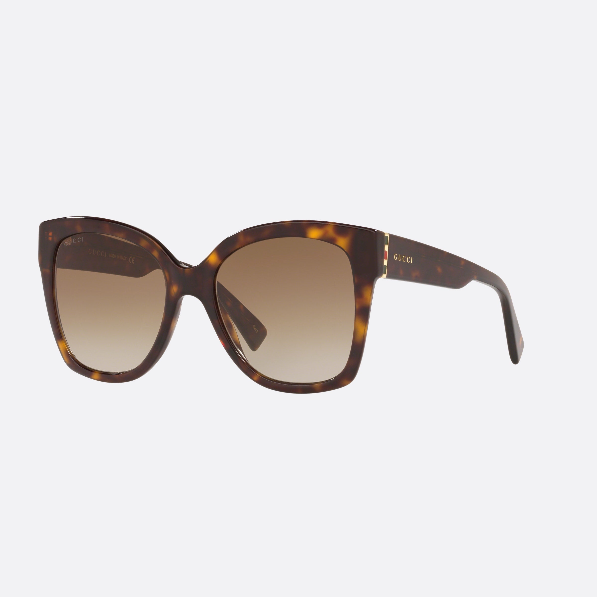 Gucci 54mm Tortoise Square Woman Sunglasses - Main View