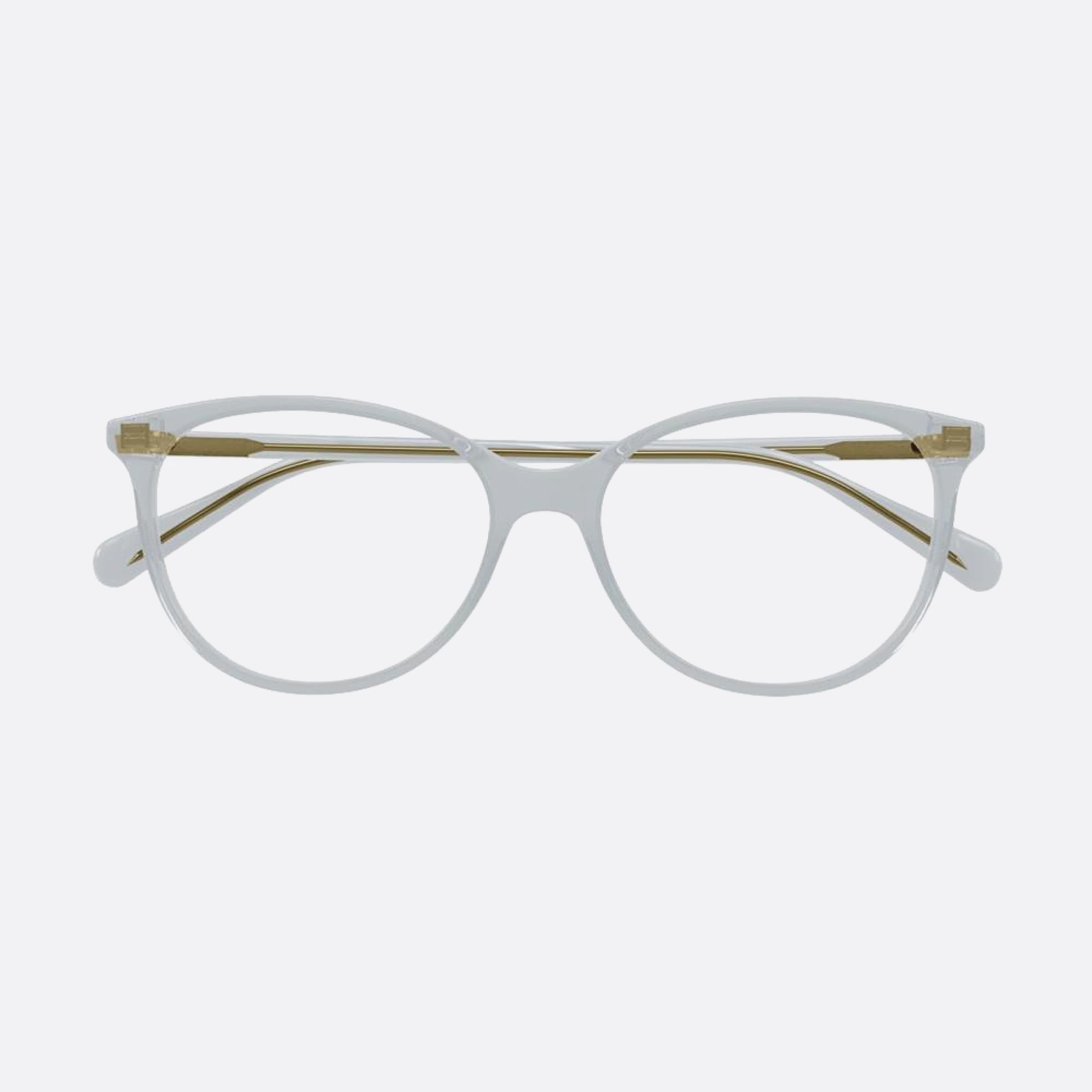 Gucci 51mm Grey Squared Women Eyeglasses - Main View